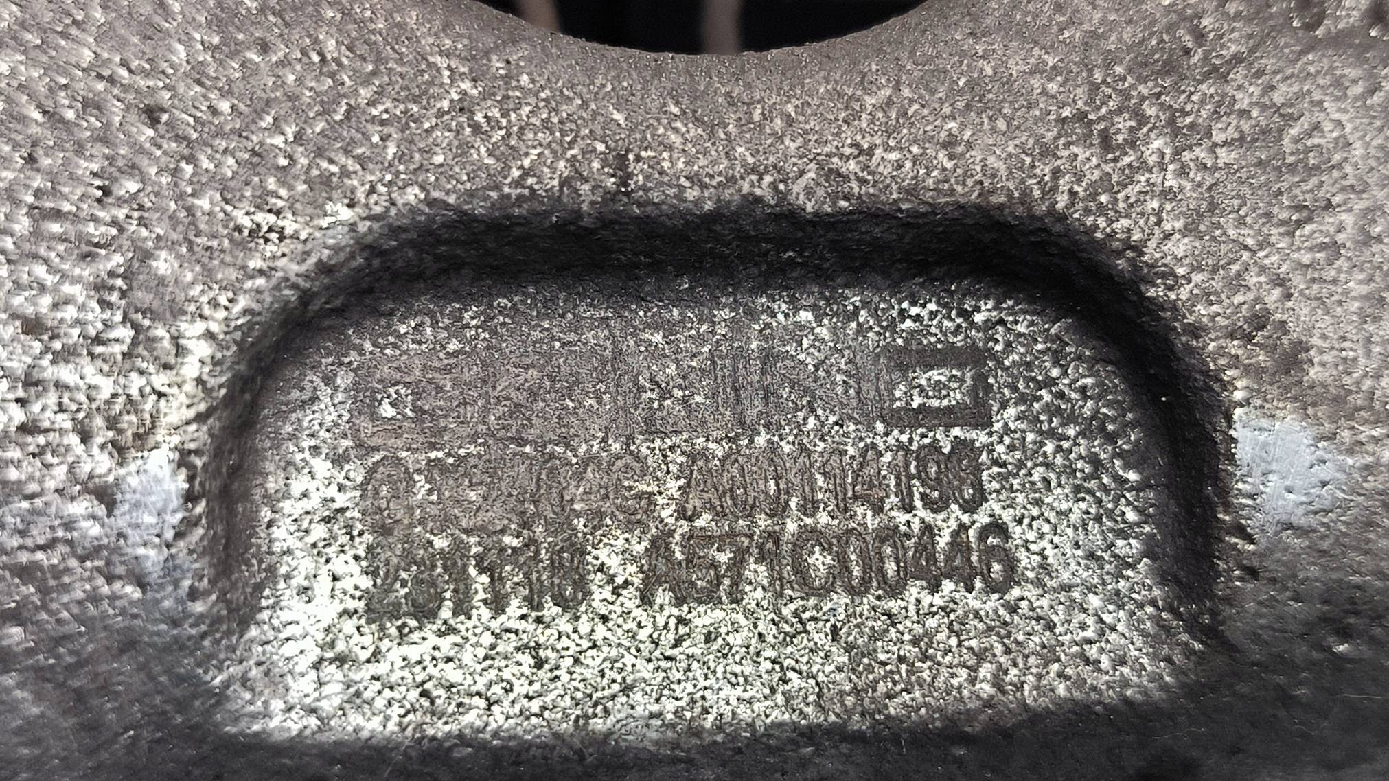 caliper brake rear part right BAIC BEIJING 5