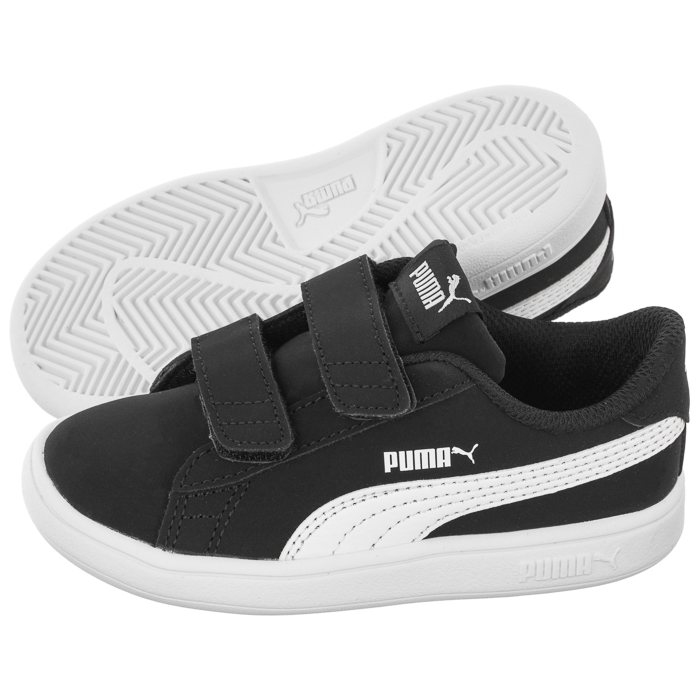 

Buty dla Dzieci Puma Smash v2 Buck 365184 Czarne