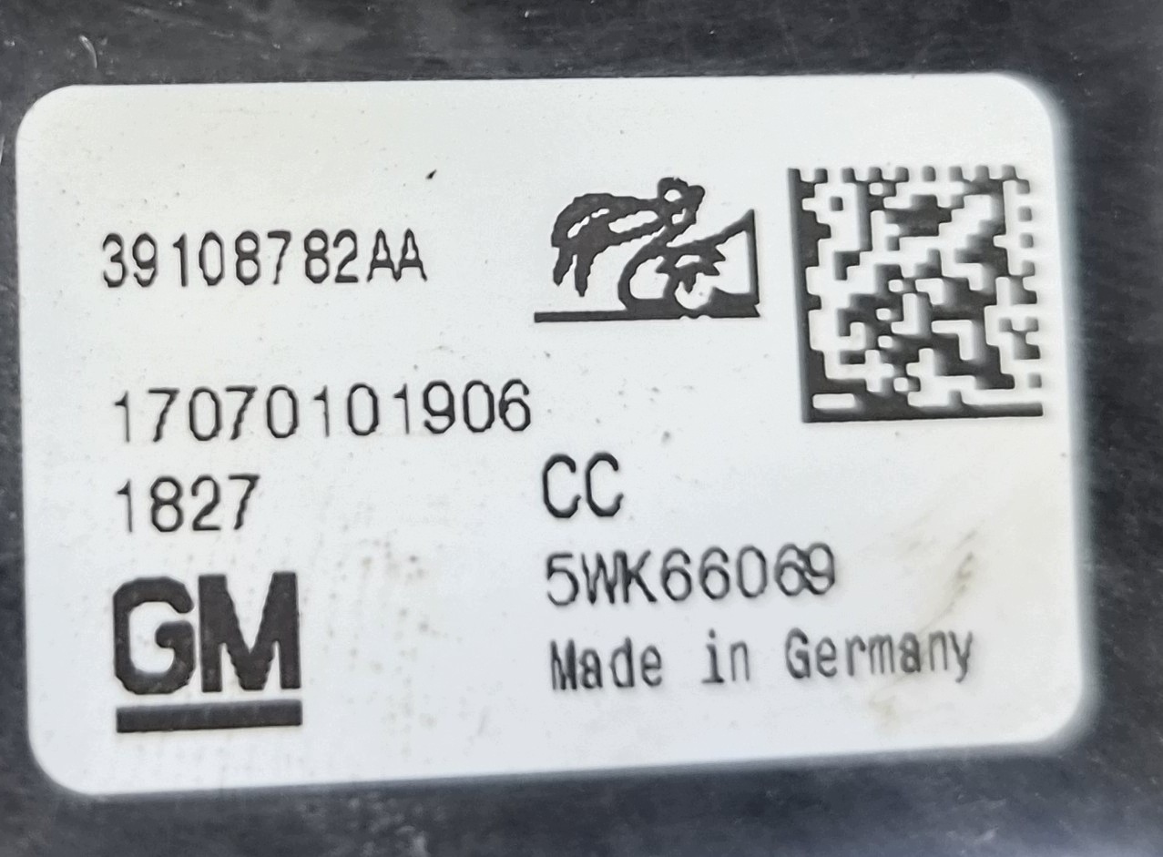 Crashsensor Drucksensor OCHRONY PIESZYCH OPEL INSIGNIA B 39108782