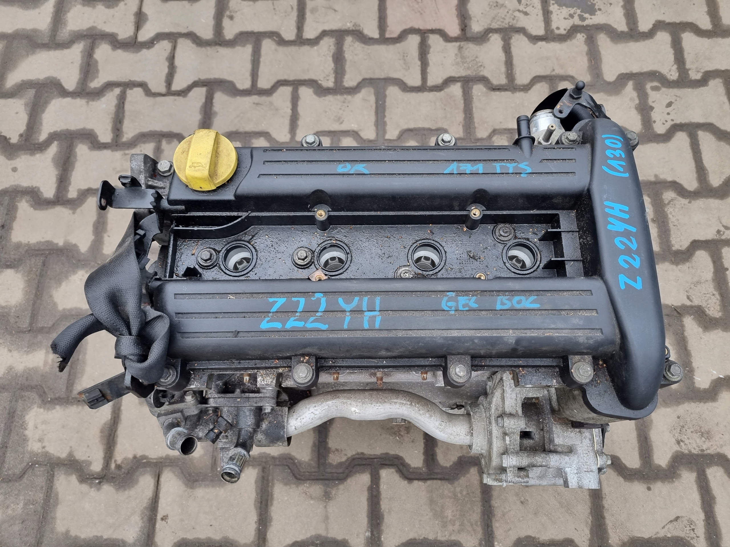 Opel vectra c двигатель 2.2 бензин z22yh 171000km пробега