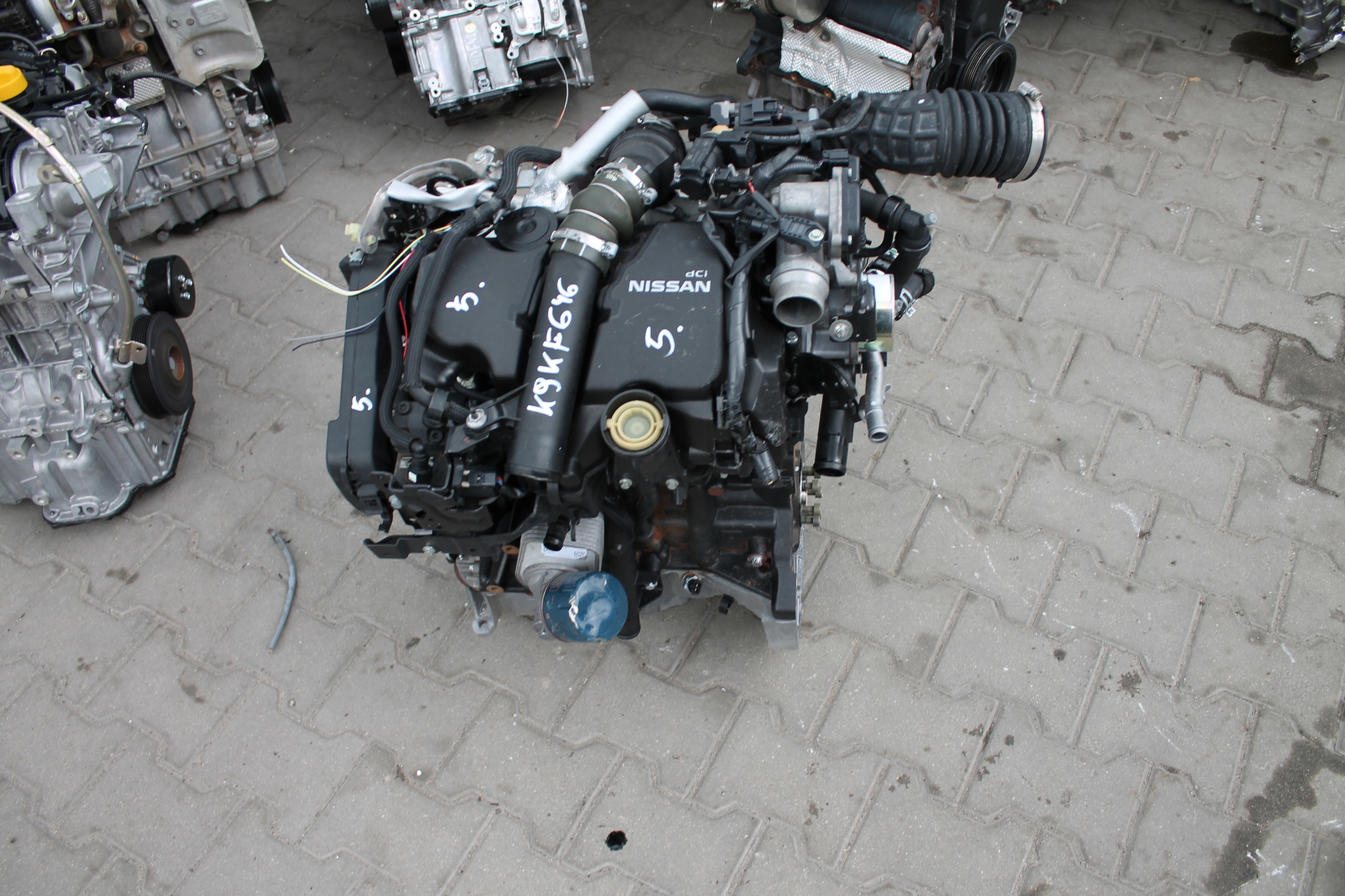 engine complete RENAULT 1,5 DCI K9KF646