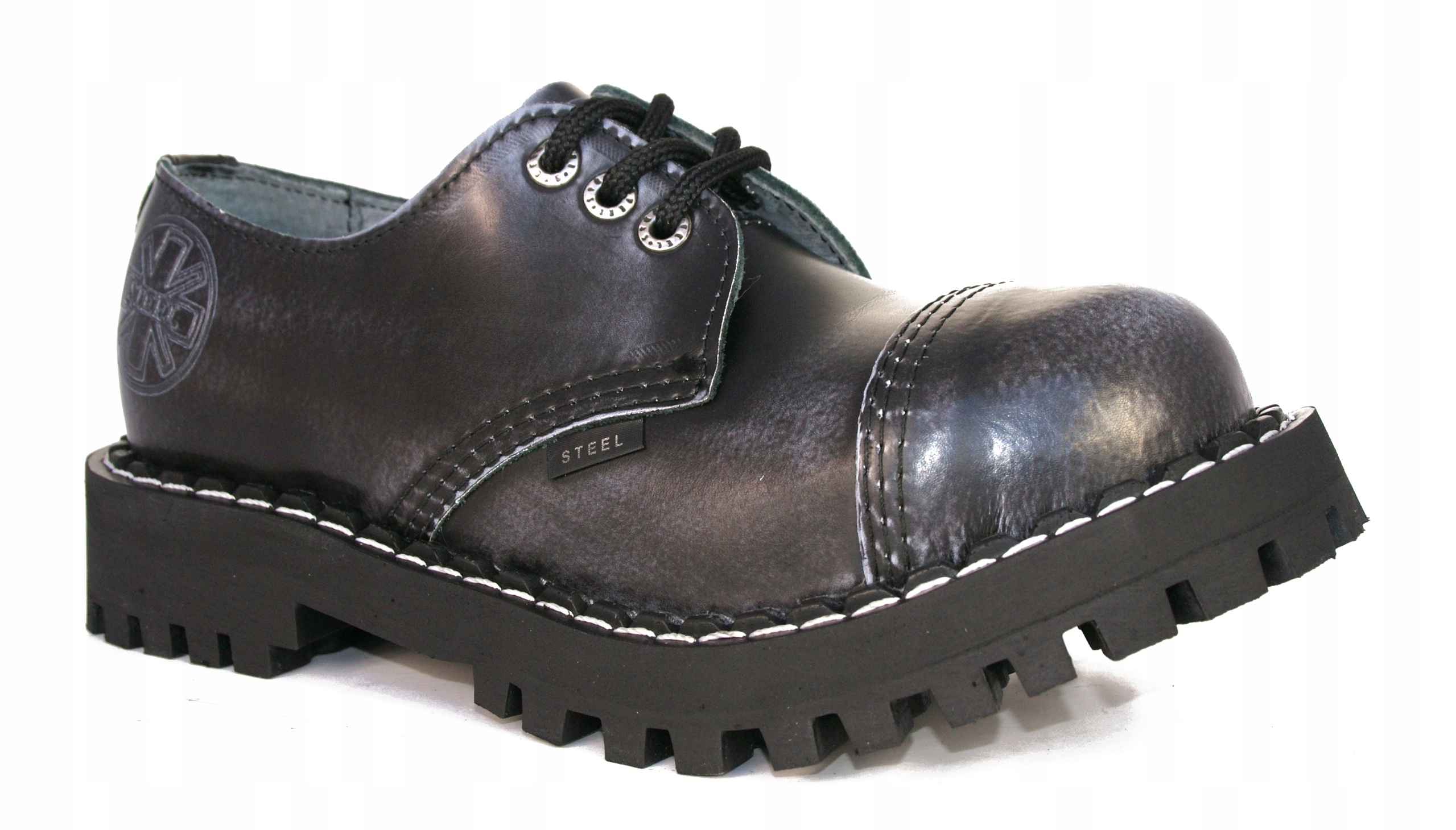 

Glany Steel Jeans/czarny 3-DZIURY 101/O/JEA/B 39