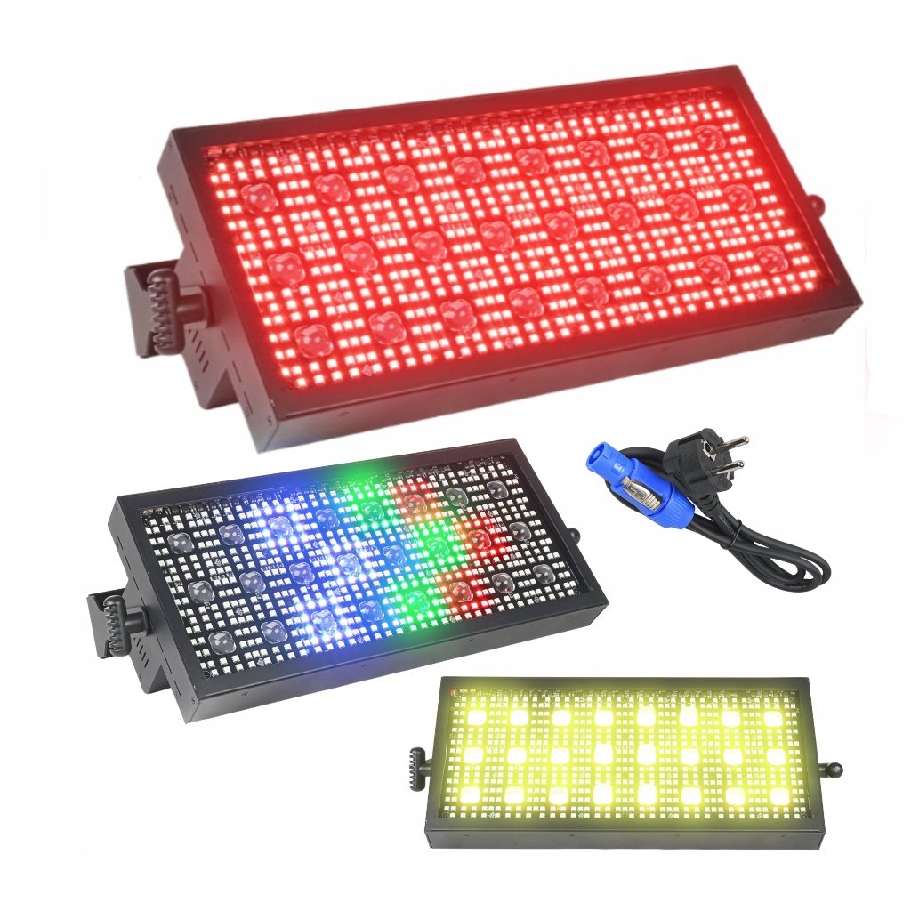 Światła Dyskotekowe Stroboskop Oświetlenie Sceniczne Led DMX 524x0,3W Rgb