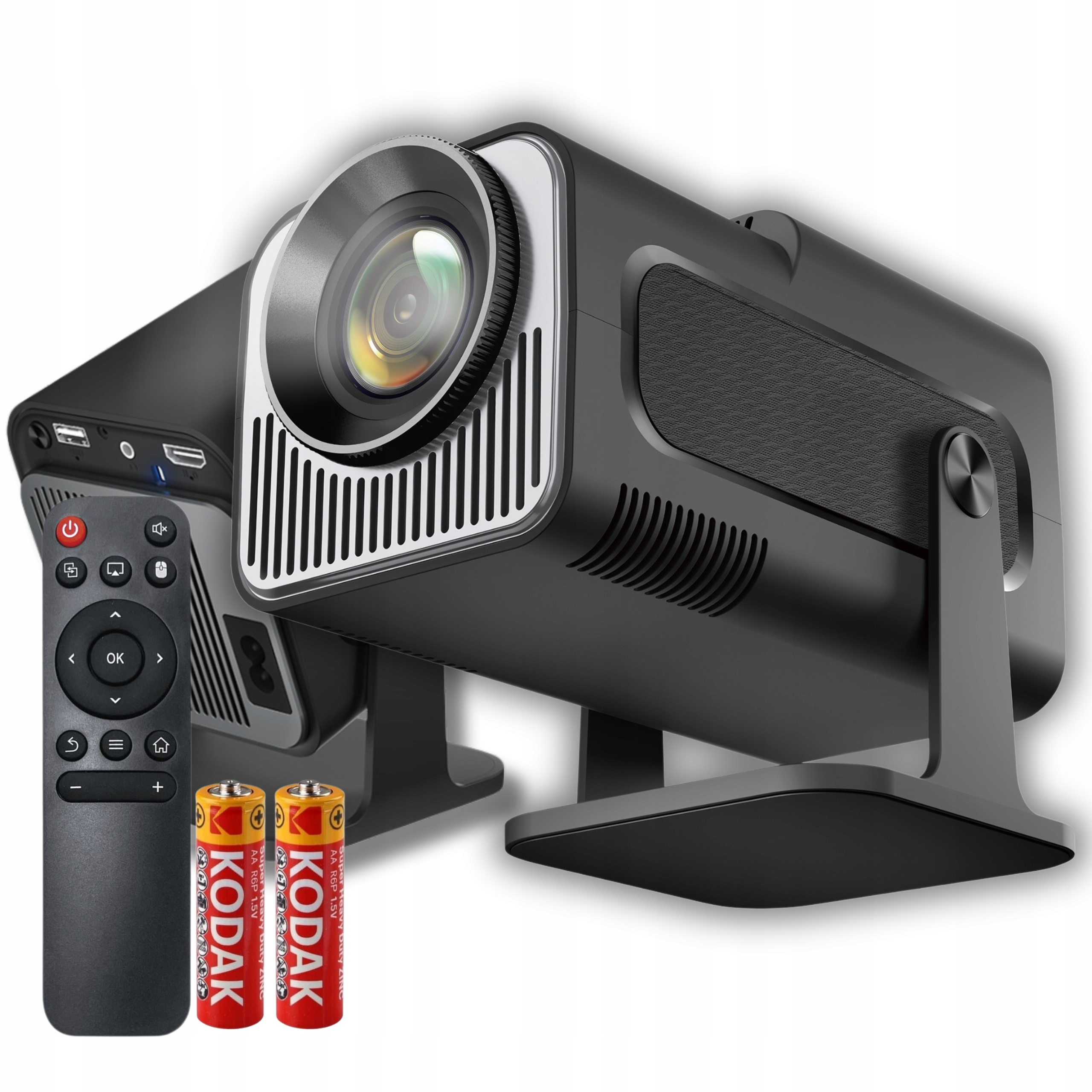 Mini Projektor Przenośny HY320 WiFi 4K HD LED Smart TV Box GRATIS