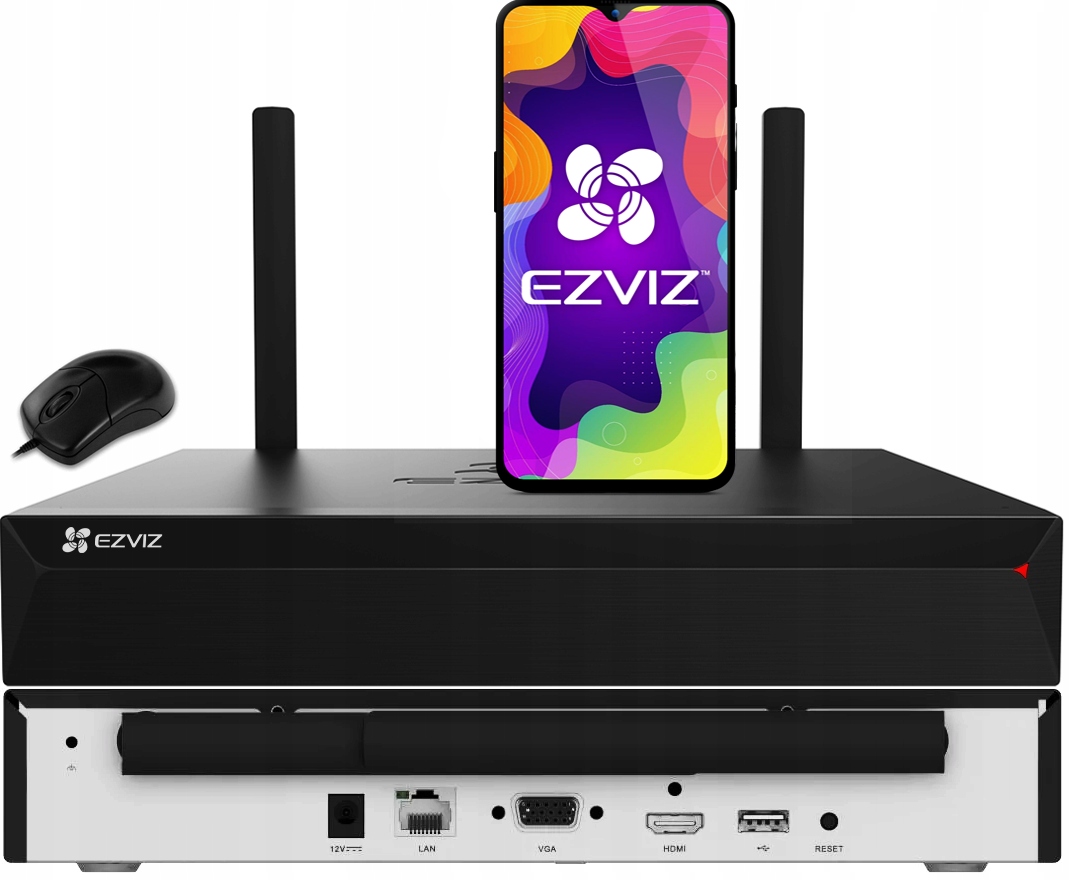 Monitorovací záznamník Ezviz pro WiFi kamery do 5Mpx X5S-4W Aplikace