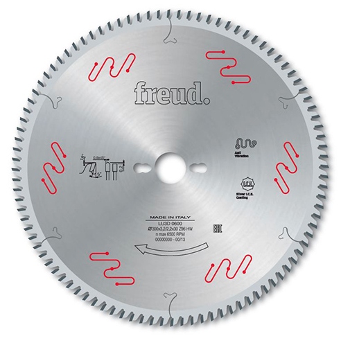Piła tarczowa trapezowa do płyt 300x30x3,2/2,2 z96 Freud LU3D 0600