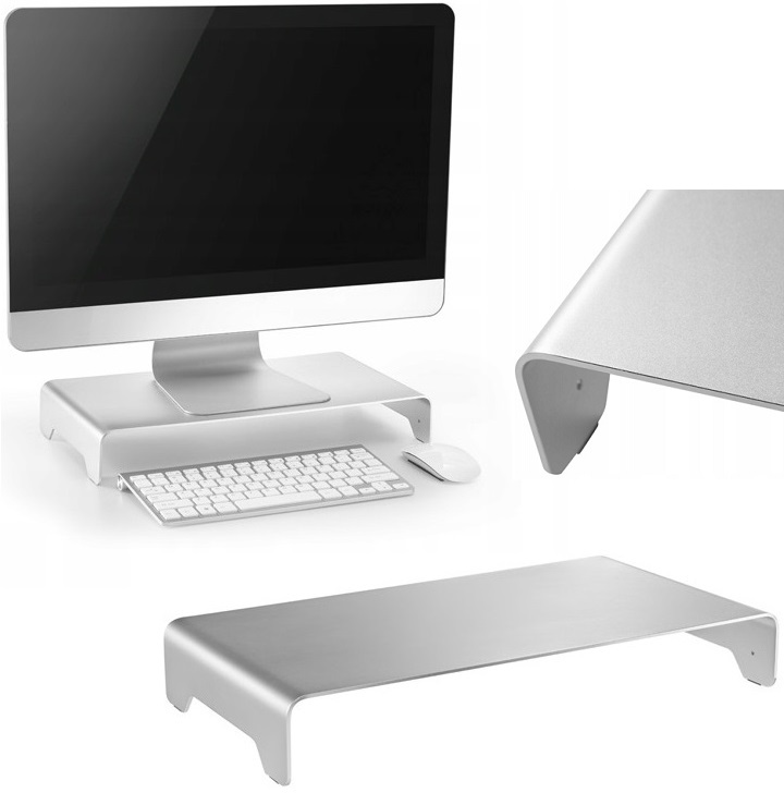 Podstawka Półka pod Monitor Komputer Laptop Apple iMac