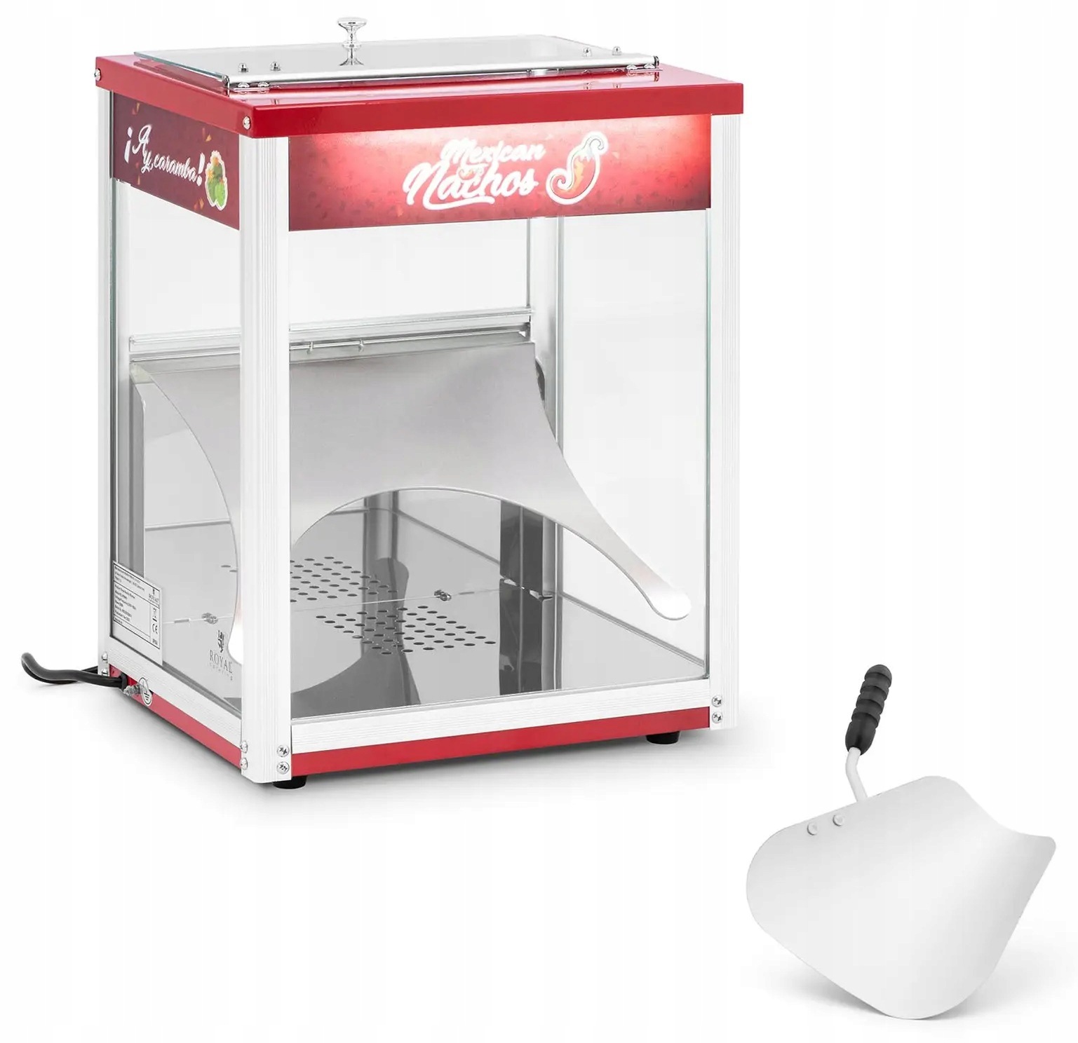 Ohřívač nachos 45 l Led osvětlení RC-PWW01 10011859