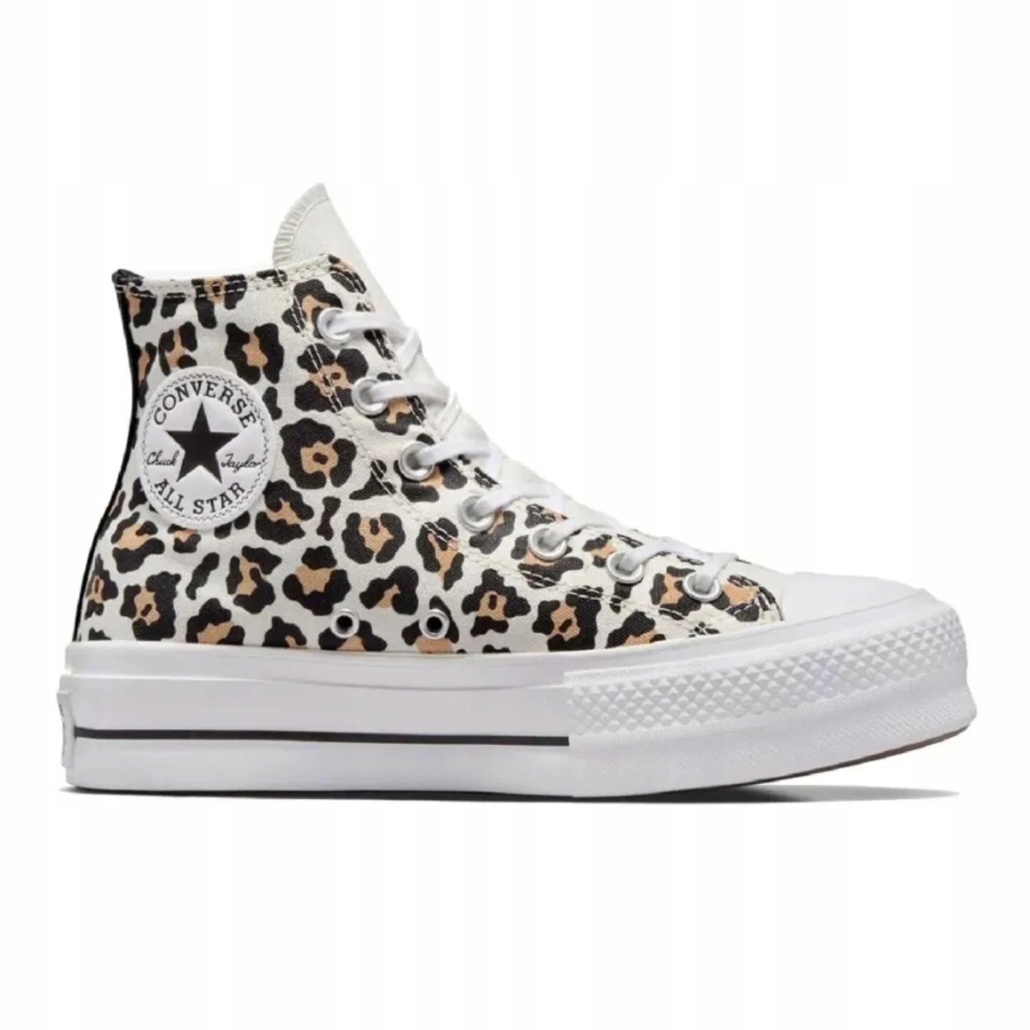 Dámské tenisky Converse Ctas Lift Hi s leopardím vzorem vzorem, módní kotníkové boty vel. 36