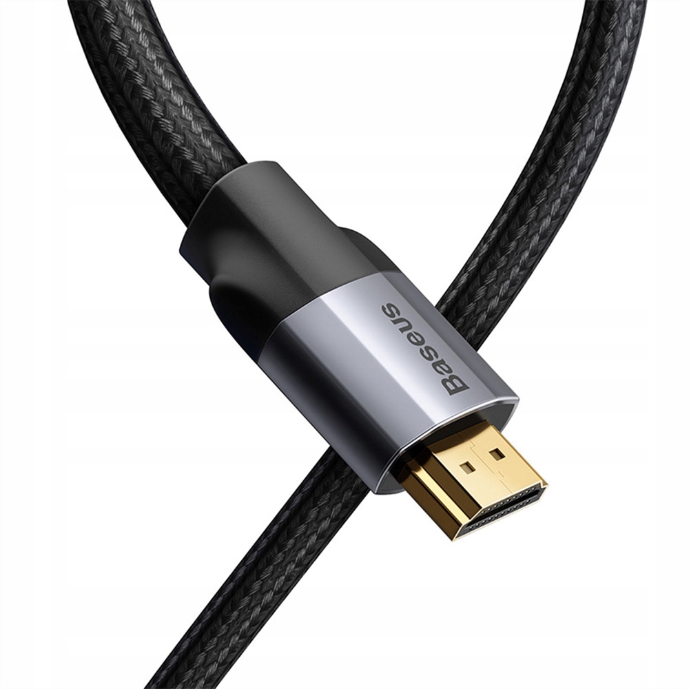 BASEUS KABEL PRZEWÓD HDMI DŁUGI DO TV KOMPUTERA 2.0 4K 60Hz FULL HD 5M Standard HDMI 2.0