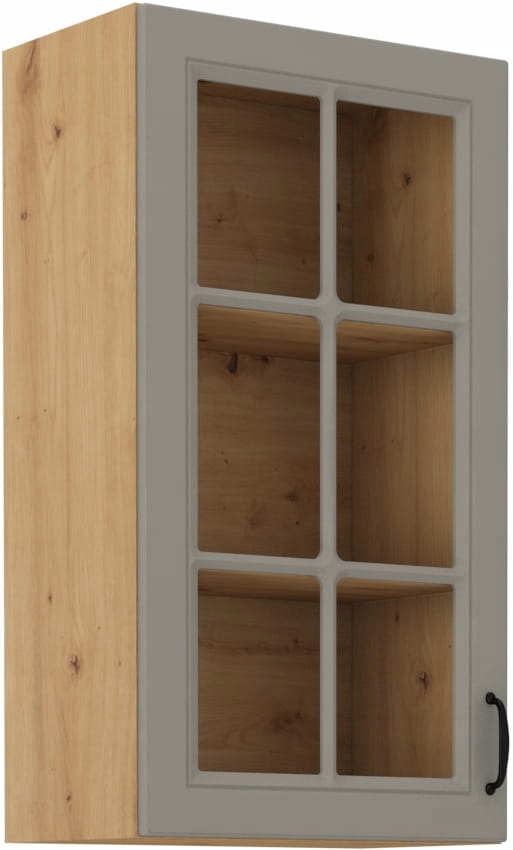 Kuchyňská Skříňka Vitrína 40X90 Stilo Šedá Artisan
