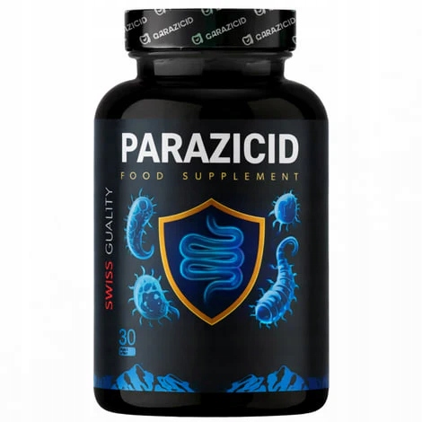Parazicid 30 kapsułek – suplement wspomagający trawienie i jelita