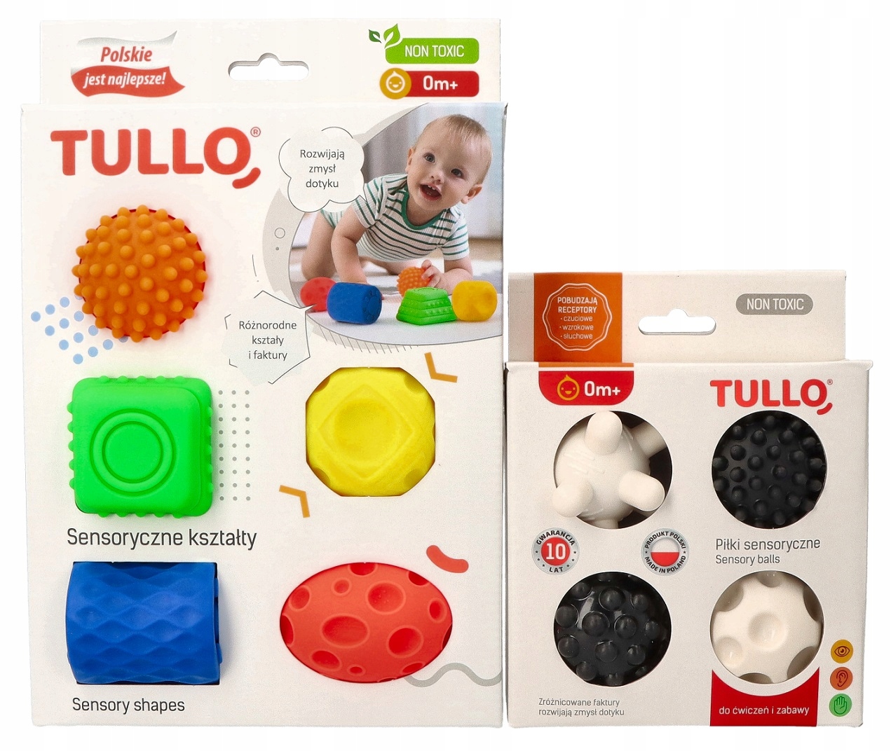 

Tullo Zabawki Dla Dzieci Kształty Sensoryczne 9SZT