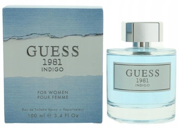 Guess 1981 Indigo Pour Femme Edt 100ml Spray
