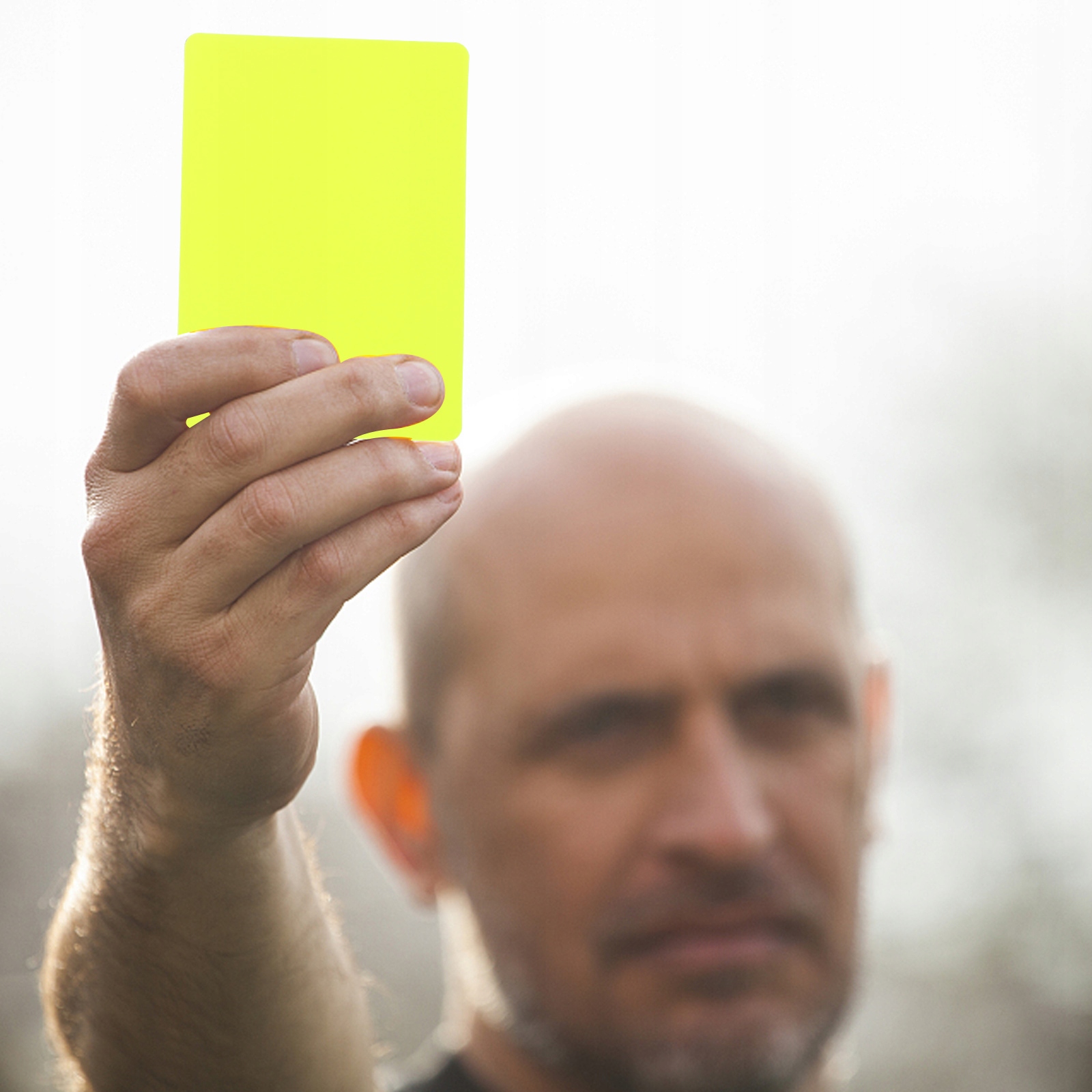 CZERWONA I ŻÓŁTA KARTKA SĘDZIA MECZOWEGO Marka bez marki