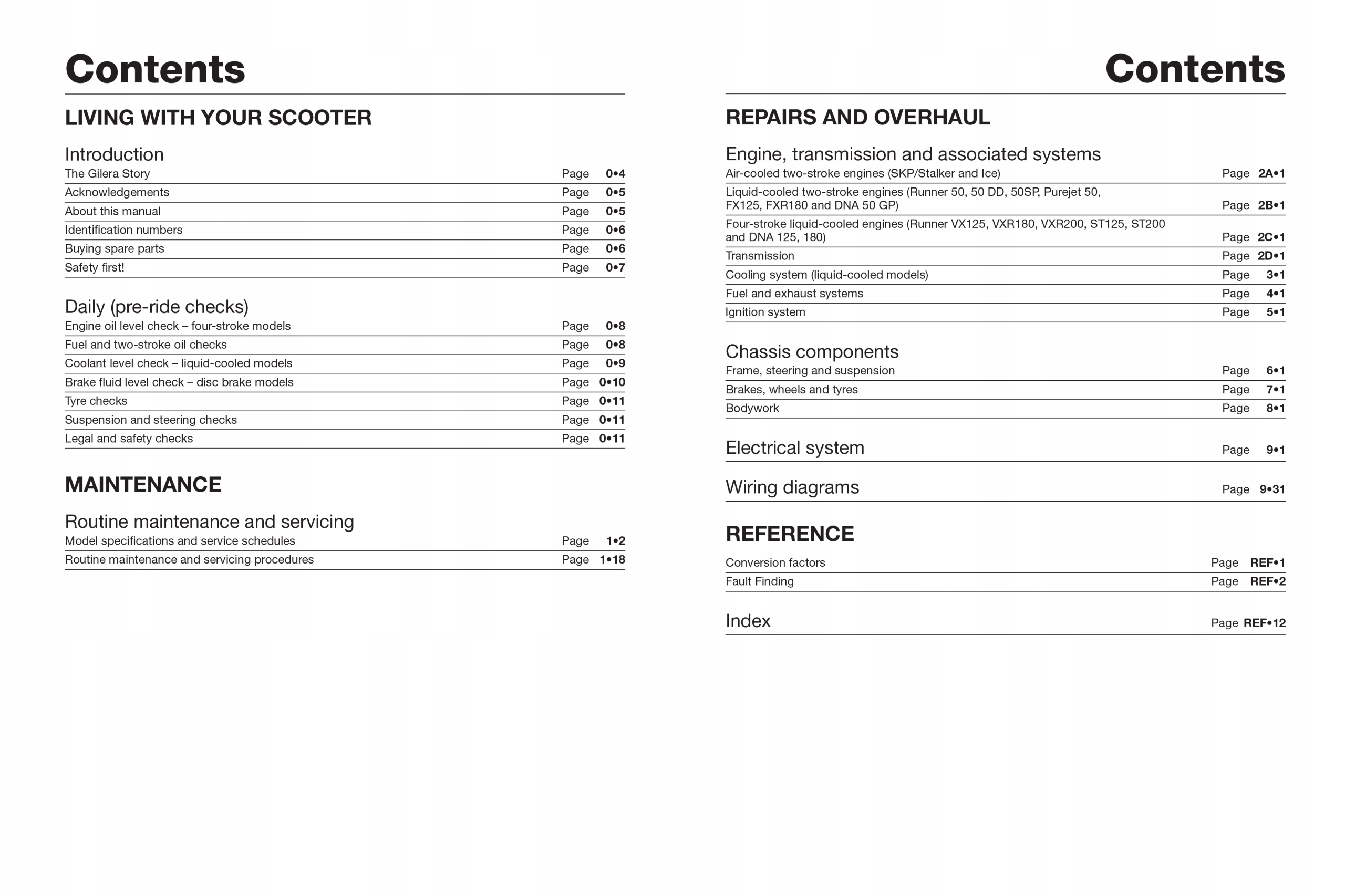 GILERA RUNNER VXR200 (03-07) INSTRUKCJA SKUTERA EAN (GTIN) 9781844257652