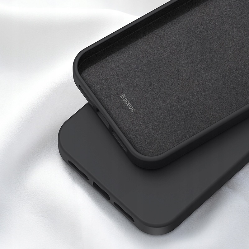 ETUI CASE PLECKI NA APARAT SZKŁO HARTOWANE BASEUS DO APPLE IPHONE 12 PRO Kolor czarny