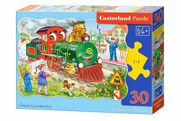 

Puzzle Lokomotywa 30 elementów