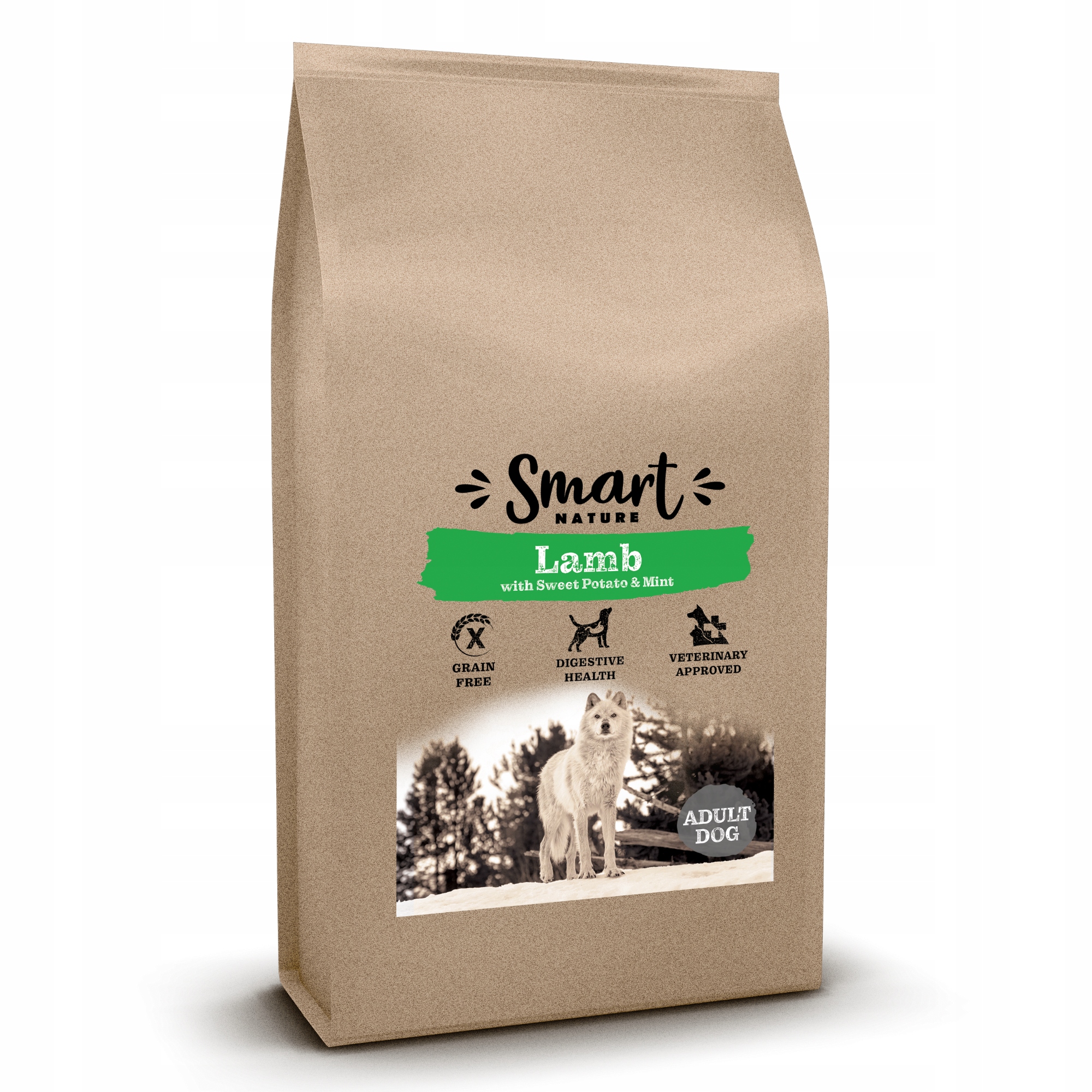Smart Nature Holistic Lamb 12kg Mono karma dla psa 100% jagnięciny bez zbóż
