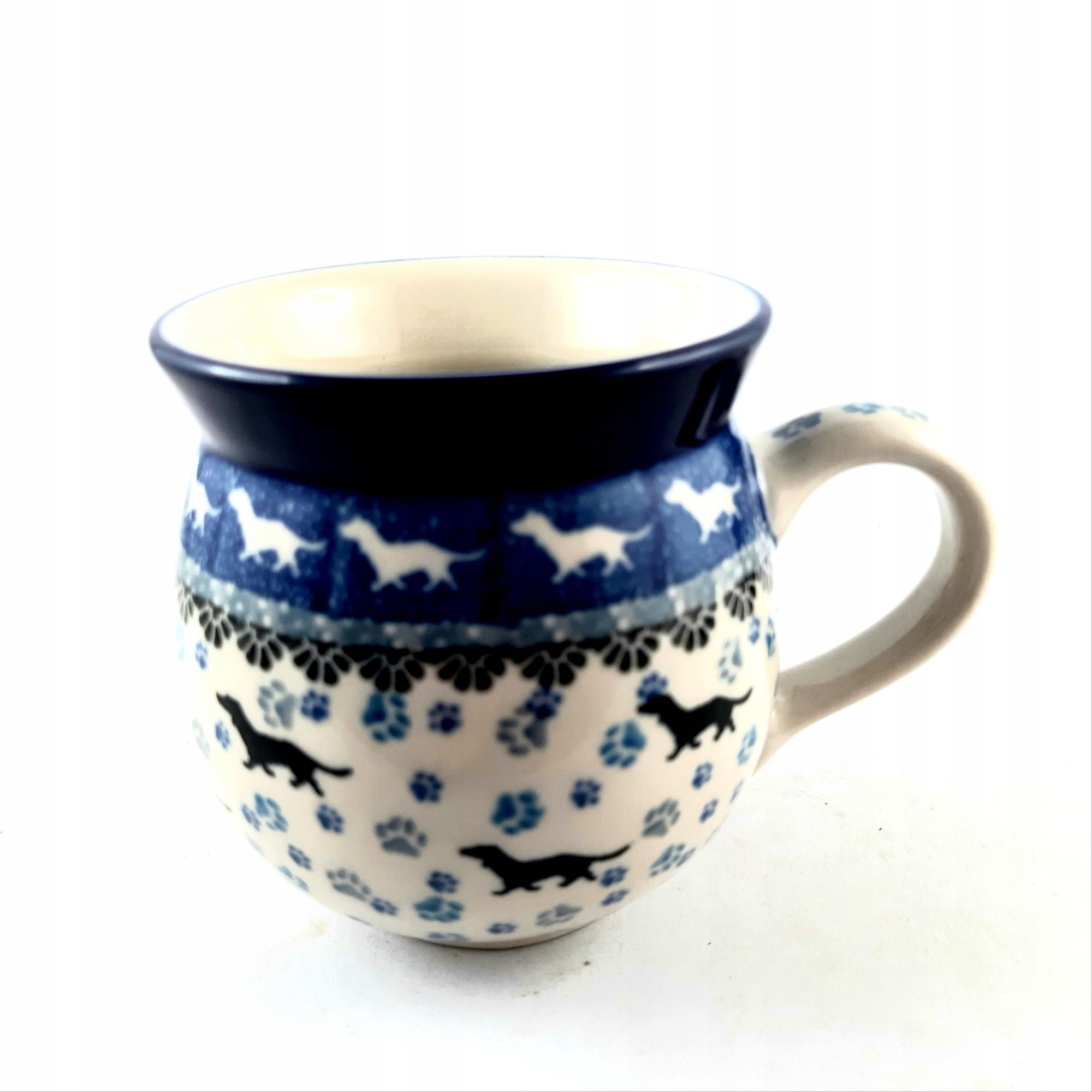 

Kubek Czeski V:0,35L Pieski Ceramika Bolesławiec