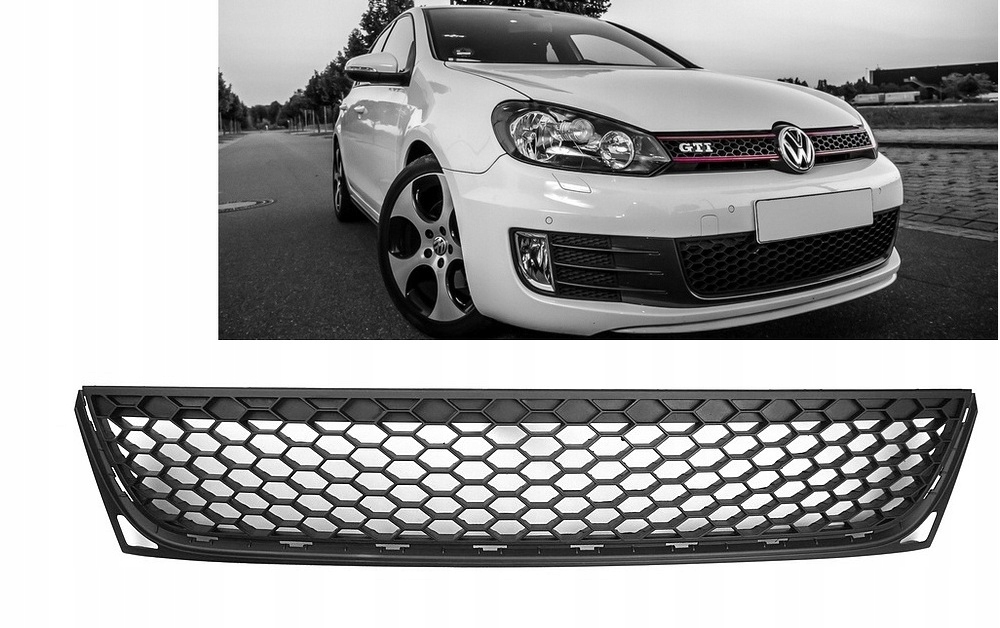 mřížka atrapa do nárazníku Střed Vw Golf VI Gti Gtd