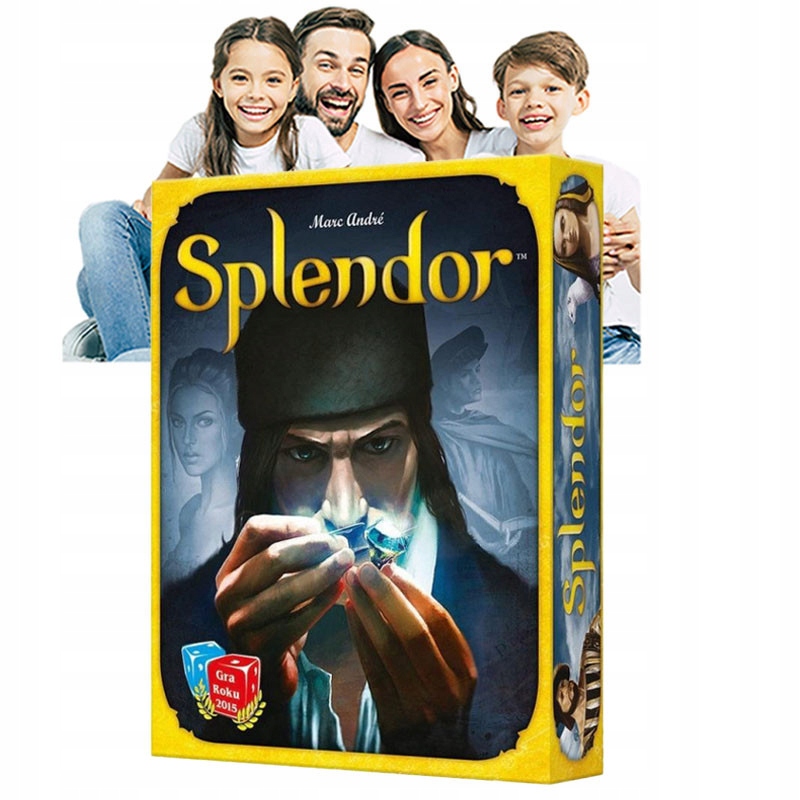 Dziecięca Karcianka Rozgrywka Rywalizacja Towarzyska Gra Splendor