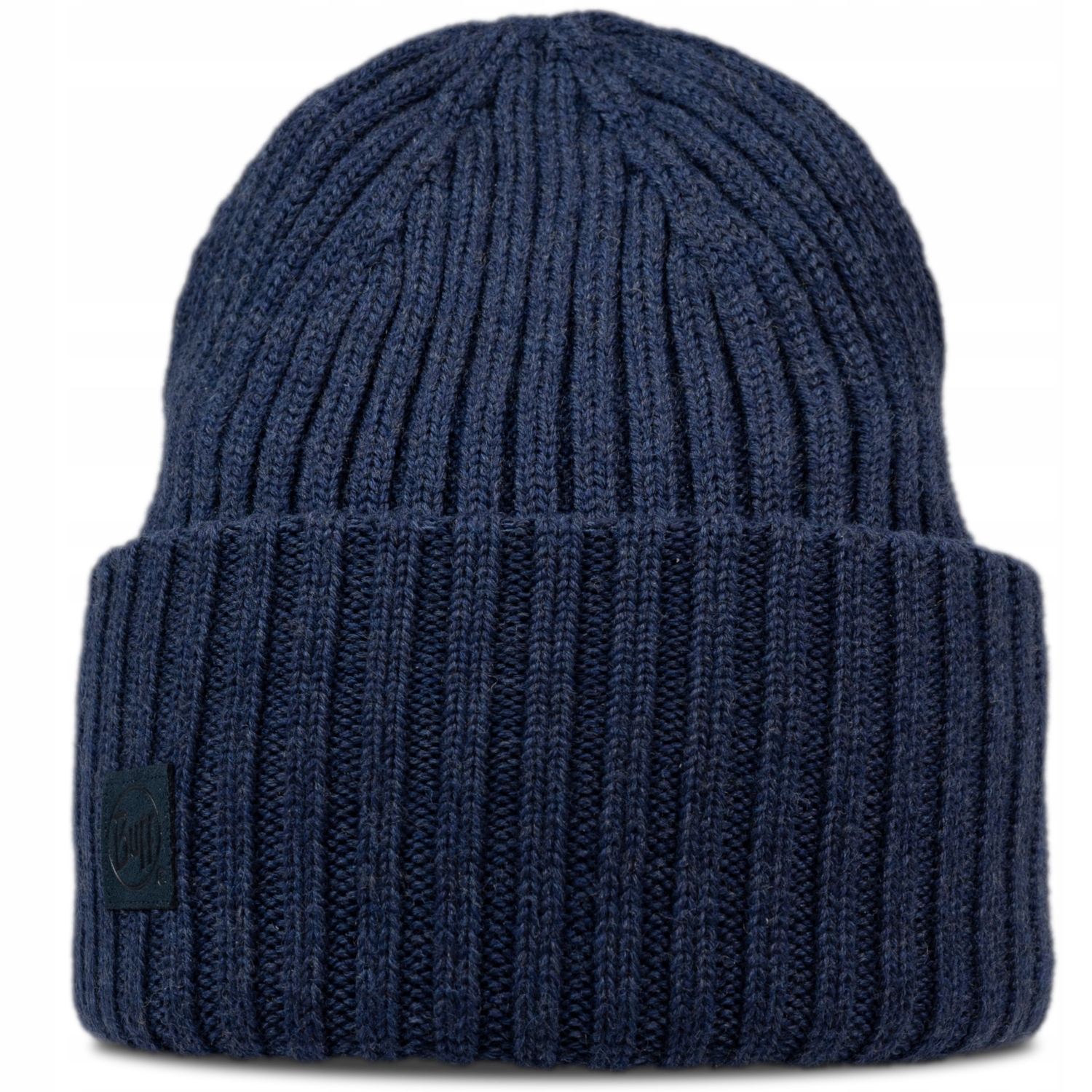 Buff Knitted Erviny Beanie [uni] Čepice Unisex Merino Tmavě modrá