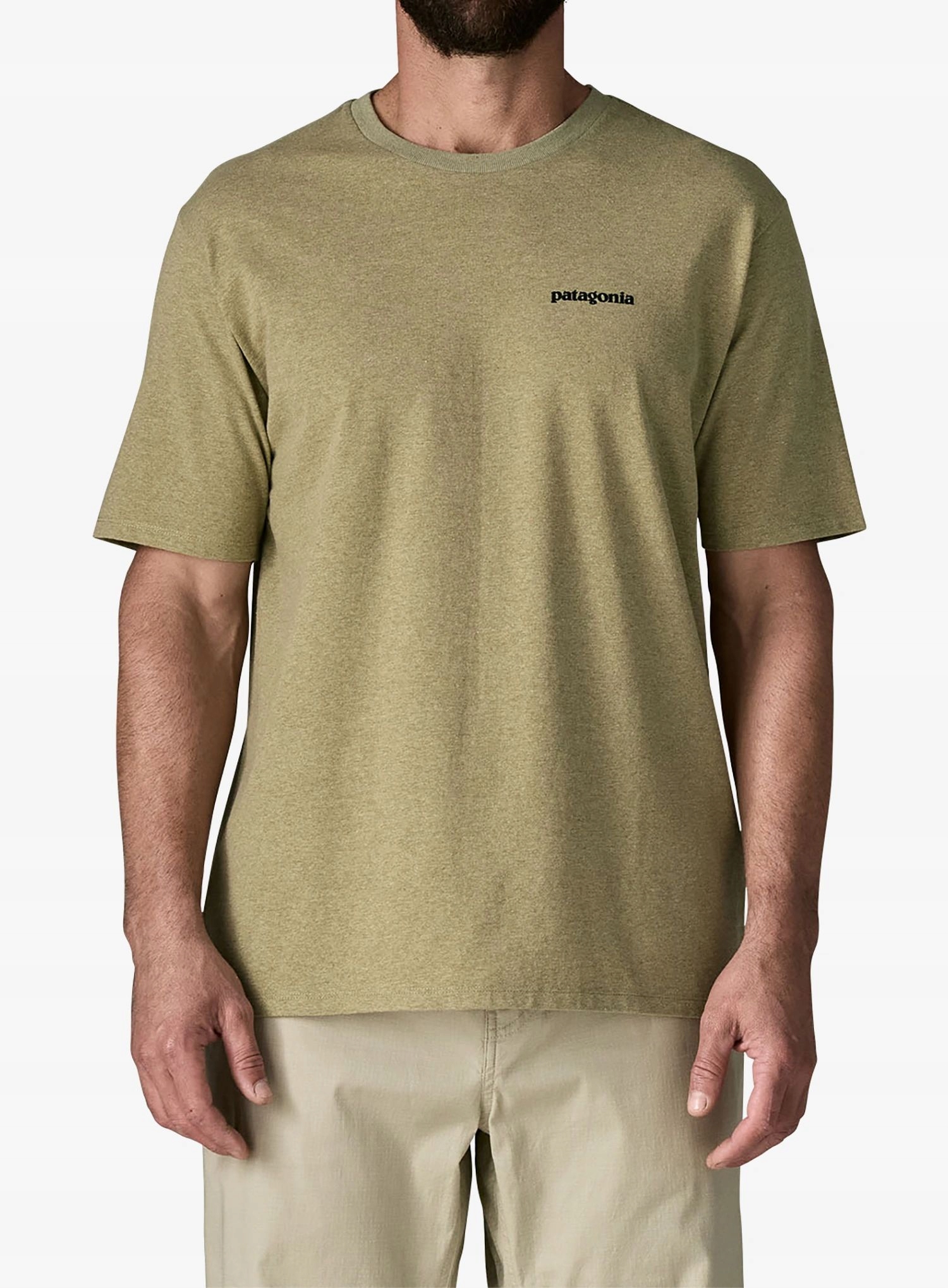 Tričko Patagonia P-6 Logo Responsibili-Tee outline/gumtree zelená XL