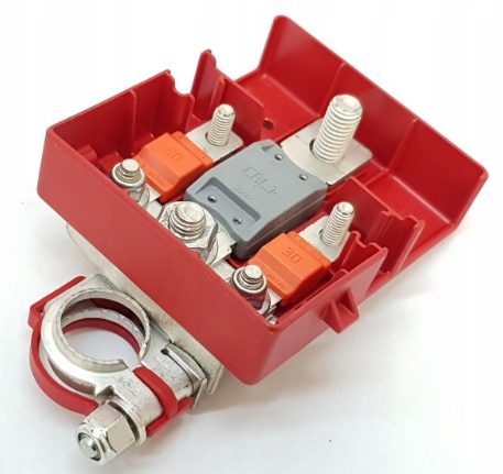 KLEMA AKUMULATORA PLUSOWA Z BEZPIECZNIKIEM RENAULT OE 8200381280 EAN (GTIN) 0751144589424