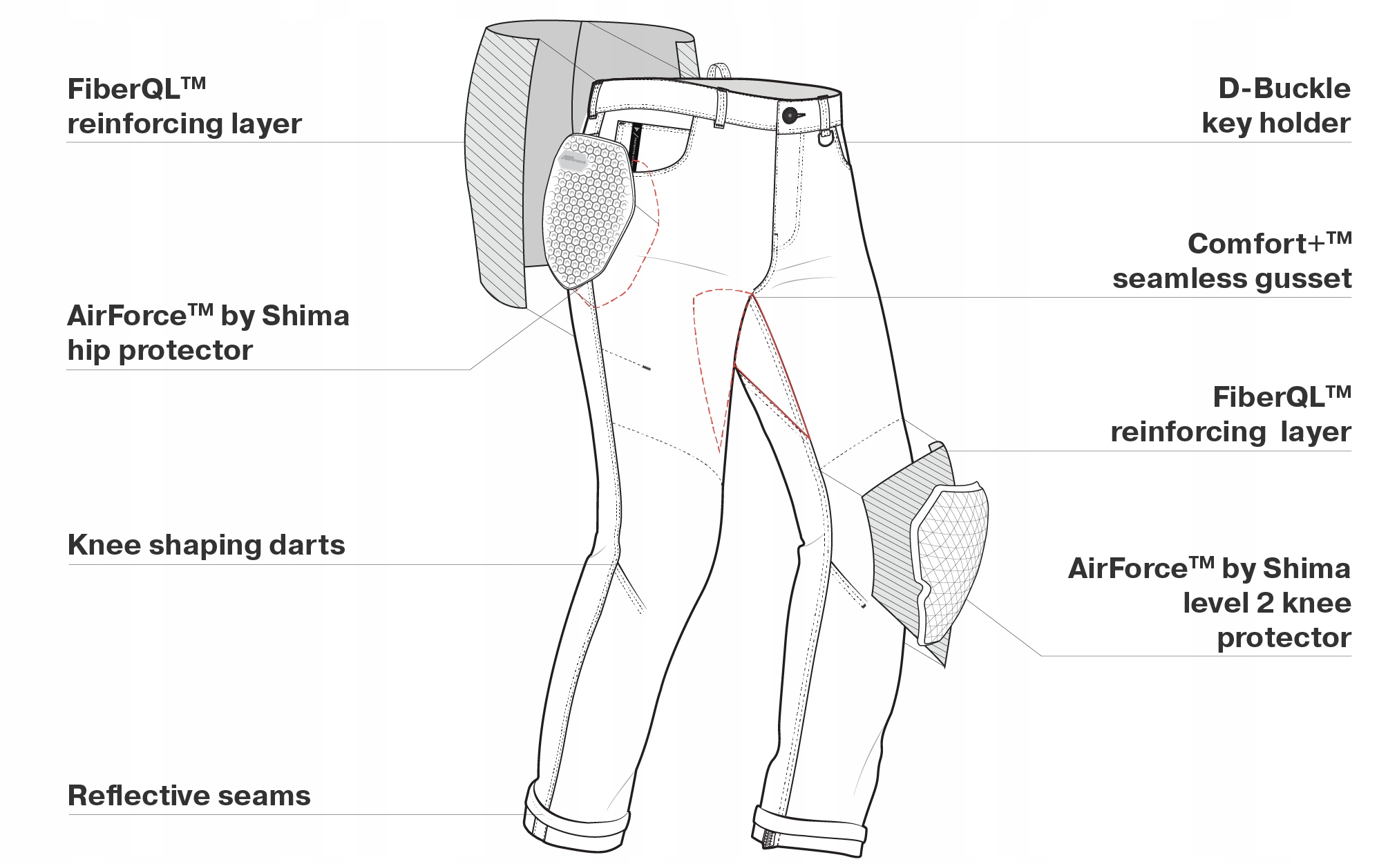 Spodnie jeans Shima DEVON męskie niebieskie 34L Rozmiar 34/34