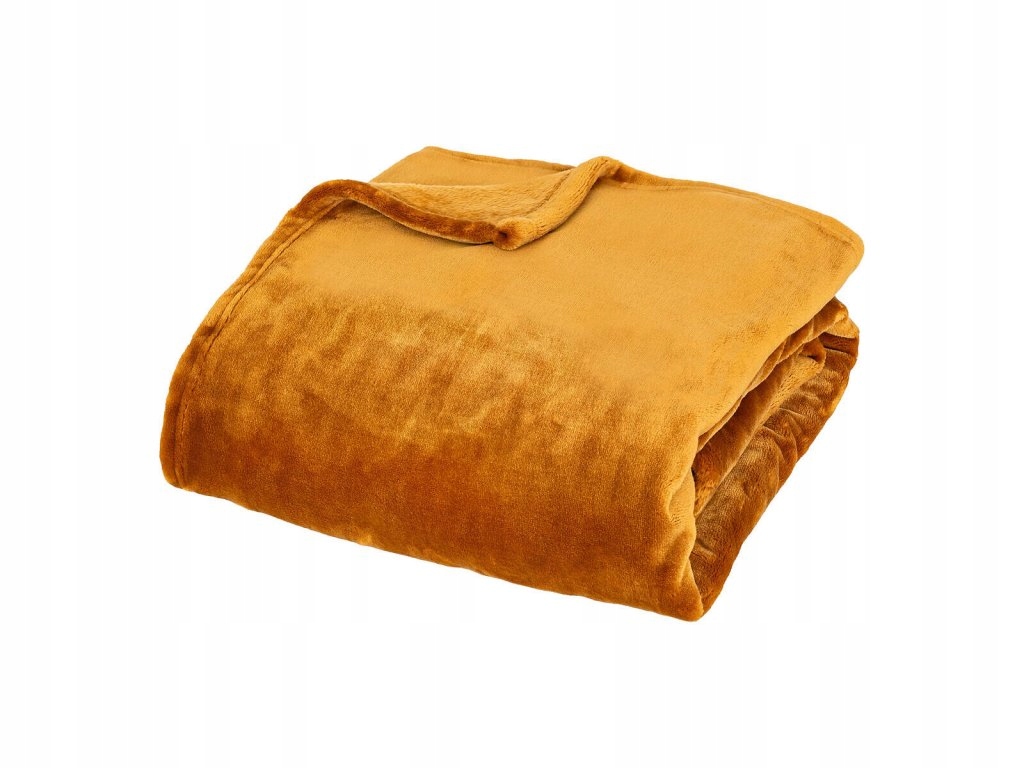 Deka Cuddly, 130 x 180 cm, oranžová