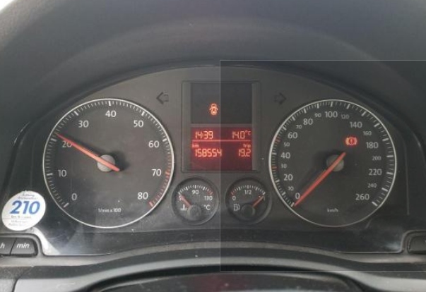 VW GOLF V PASSAT 05-11 engine complete 1.6 FSI 115KM BLF 158tys. warrenty