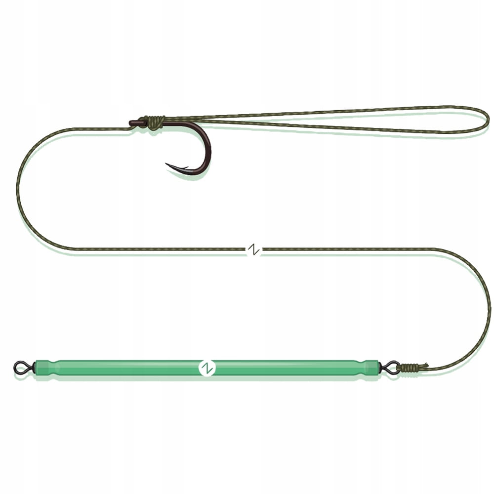 Madcat Przypon Sumowy Bungee Pellet Rig 60cm 0.80mm #2/0