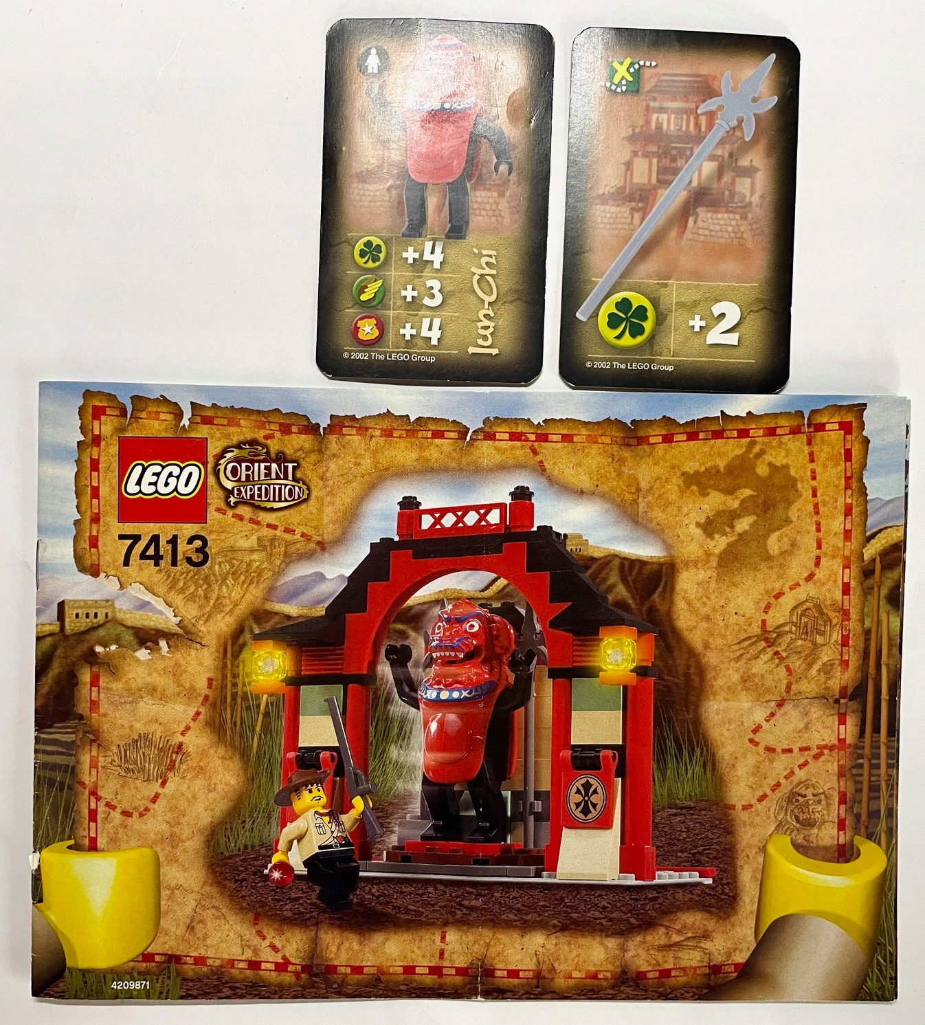 Zestaw Lego 7413 Adventures: Orient Expedition Passage of Jun-Chi +instr. Marka LEGO