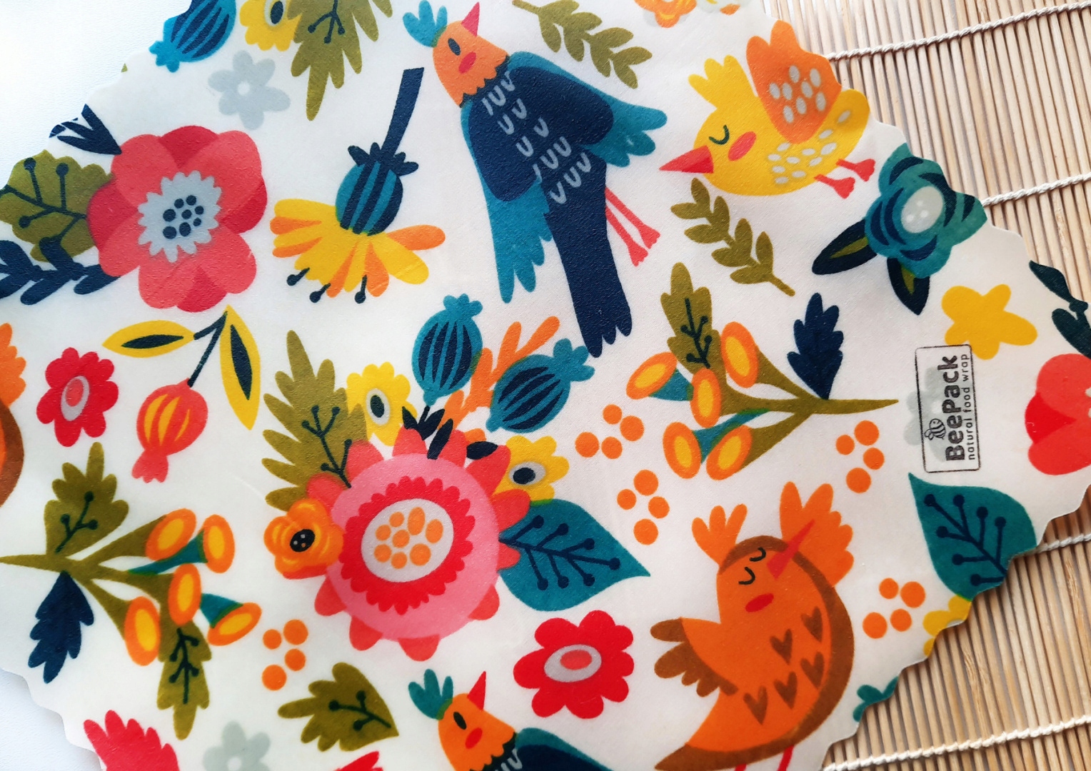 Eko Woskowijka do żywności - FOLK roz. L 1 szt. Motyw regionalny