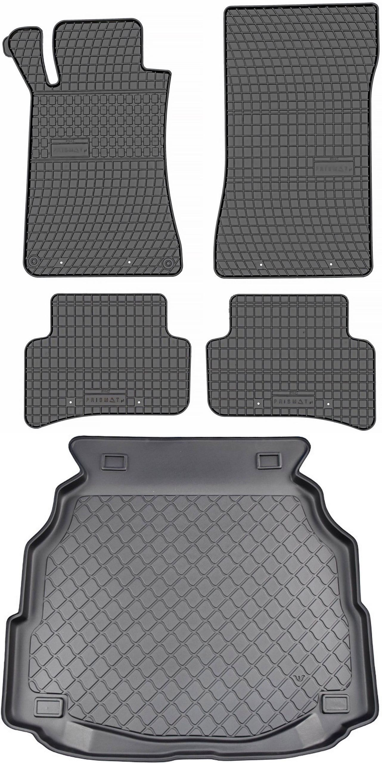 Mercedes C-Klasa W203 Sd 2001-2007 Koberce s rohožou