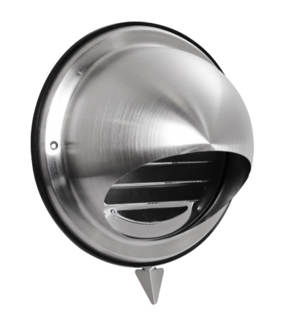 

Czerpnia Wyrzutnia Kratka Uvla 125 Inox Okapnik