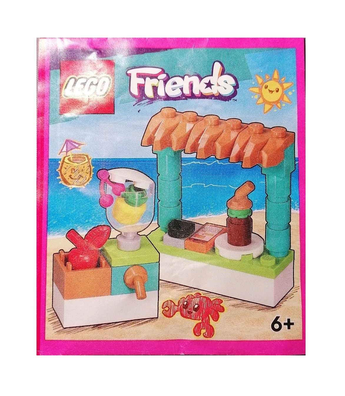 Zestaw Lego Friends Minifigure Polybag Smoothie Booth #562408
