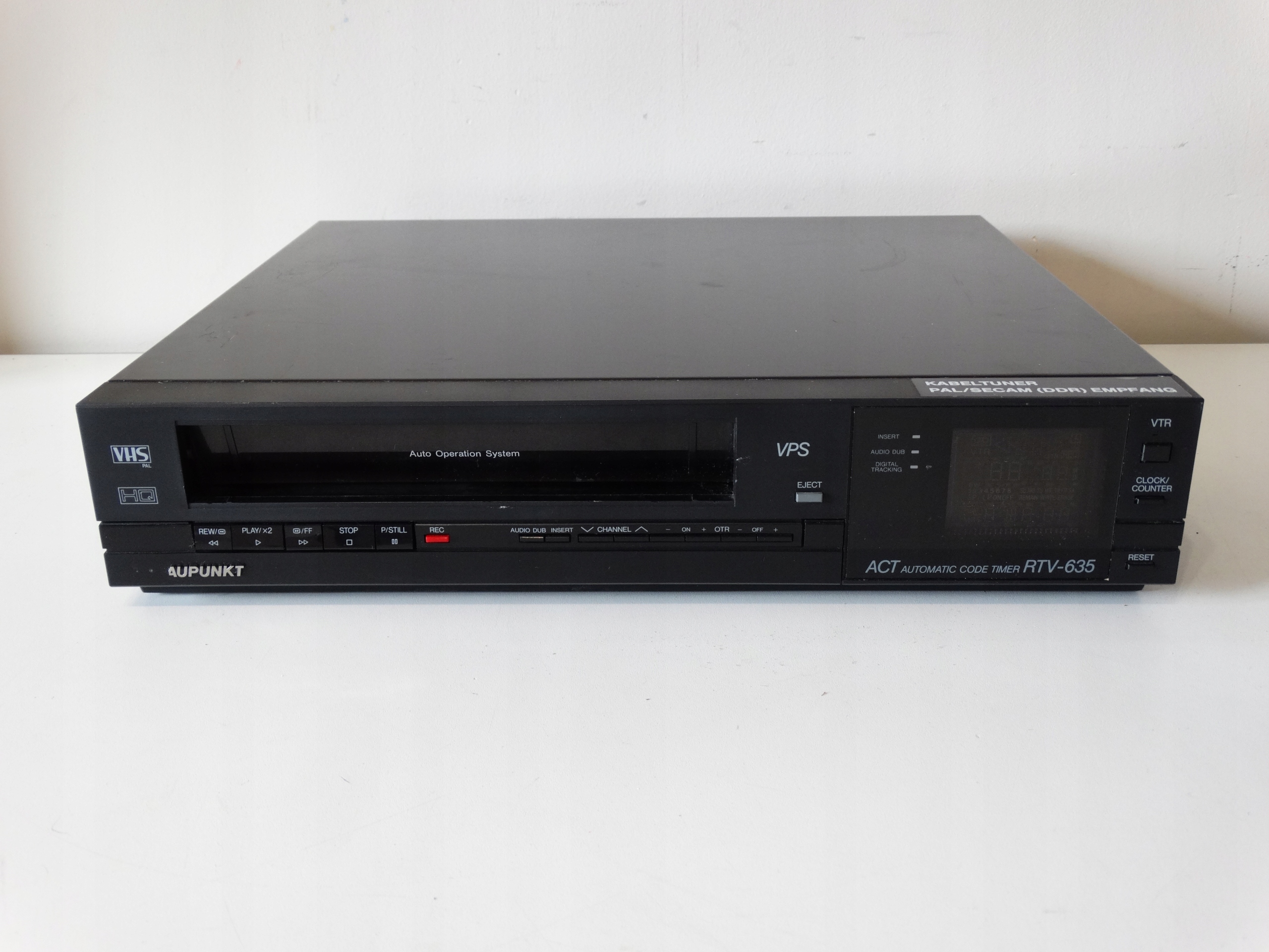 BLAUPUNKT RTV-635 - MAGNETOWID VHS - DEFEKT