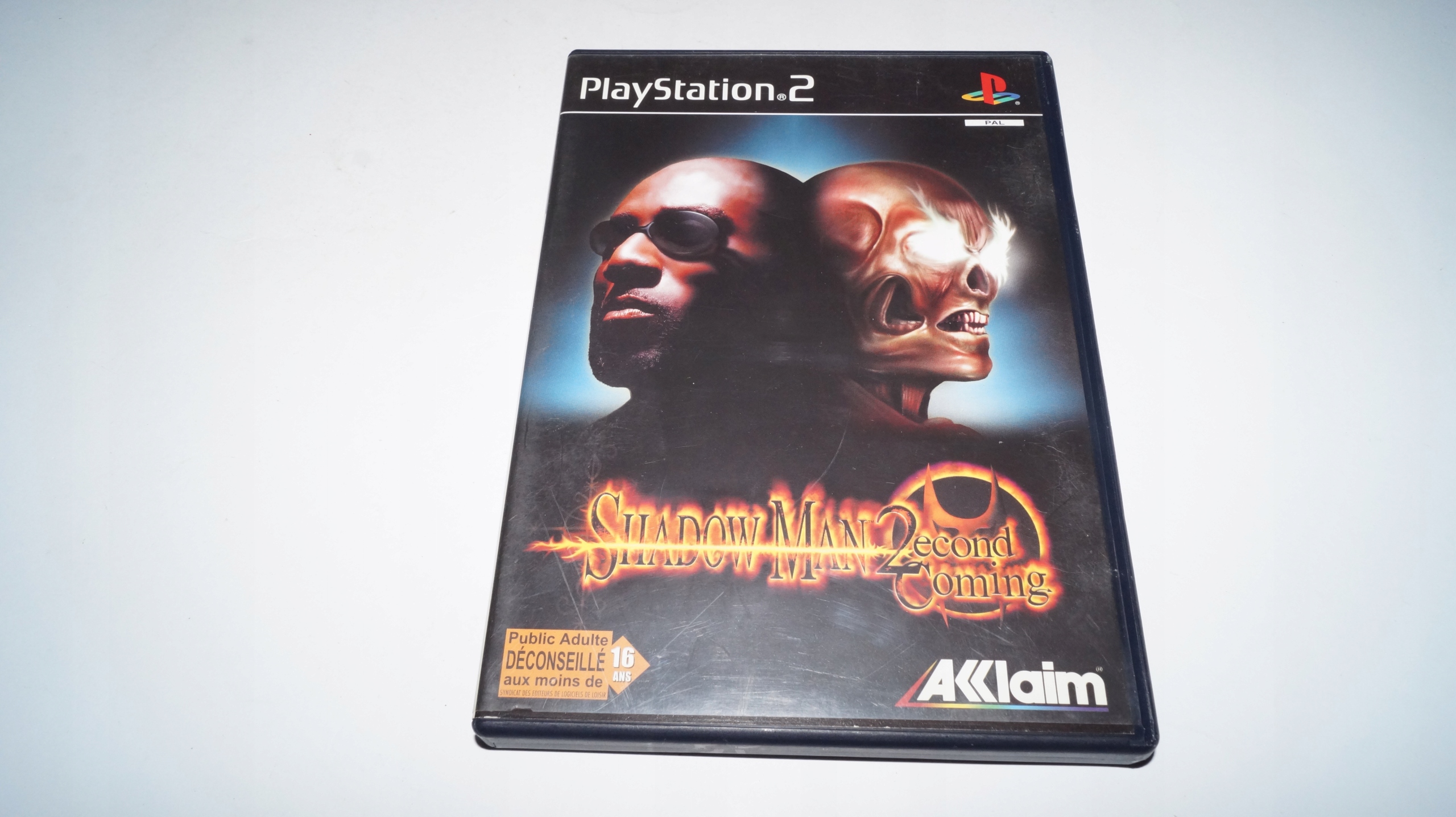 SHADOW MAN: 2ECOND COMING PS2 PLAYSTATION 2 Platforma Sony PlayStation 2 (PS2)