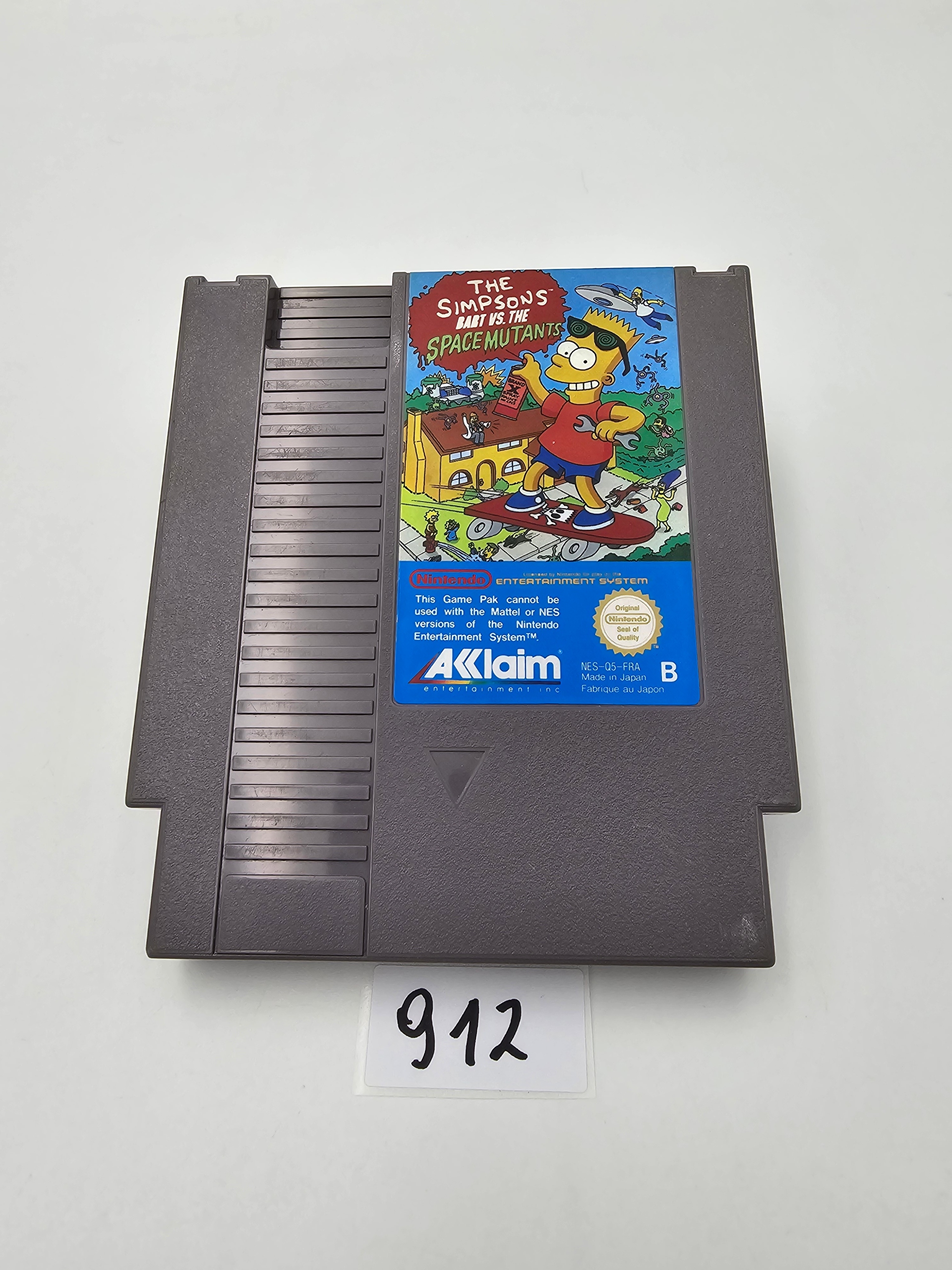 NINTENDO NES THE SIMPSONS BART VS THE SPACE MUTANT ORYGINAŁ Tematyka gry akcji