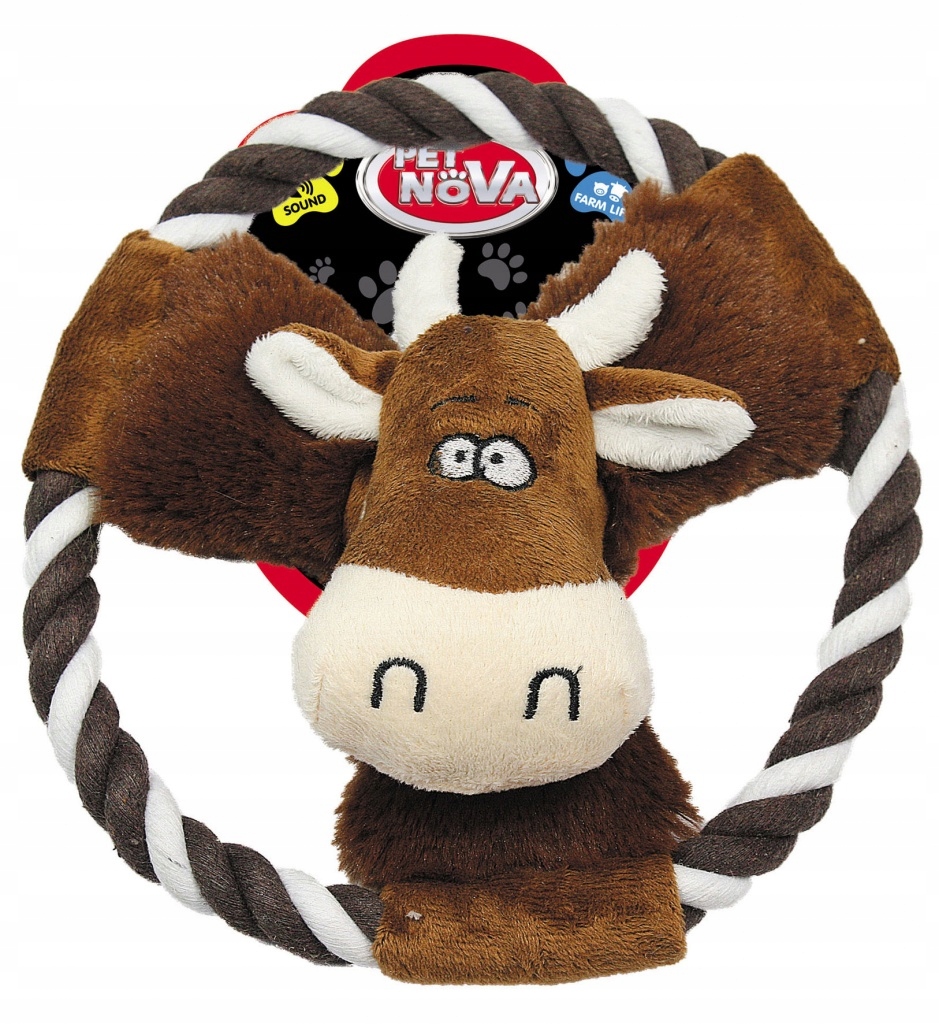 

Zabawka Pluszowa Dla Psa Ring Kółko Szarpak