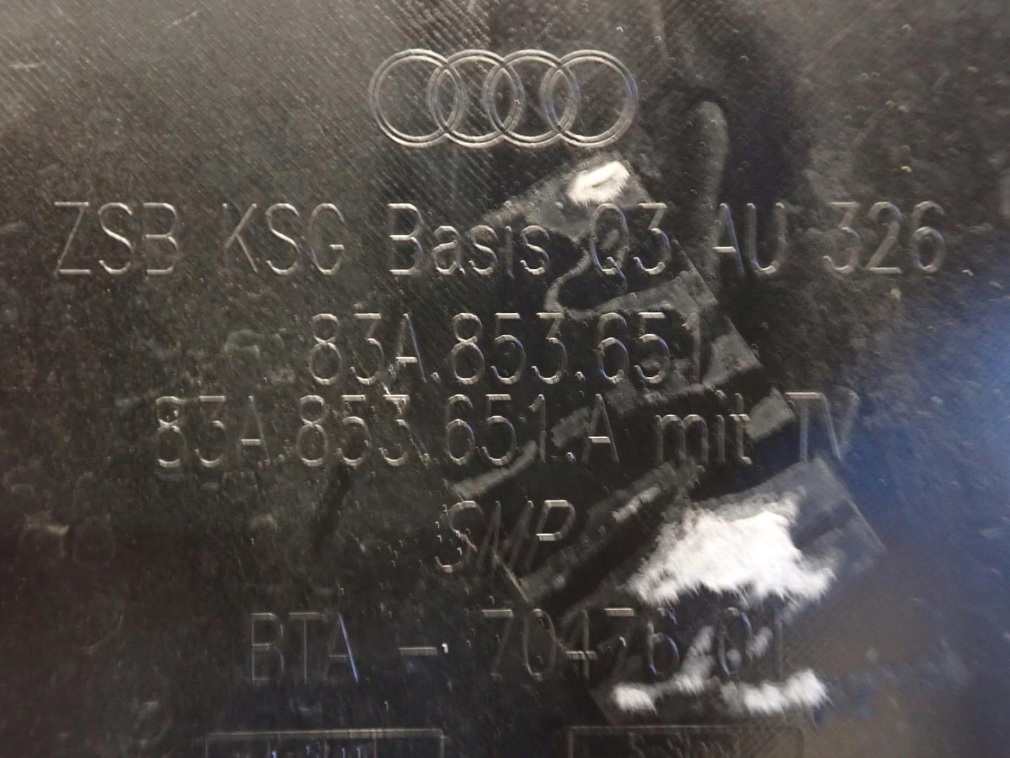 grille AUDI Q3 II 2018- 83A853651