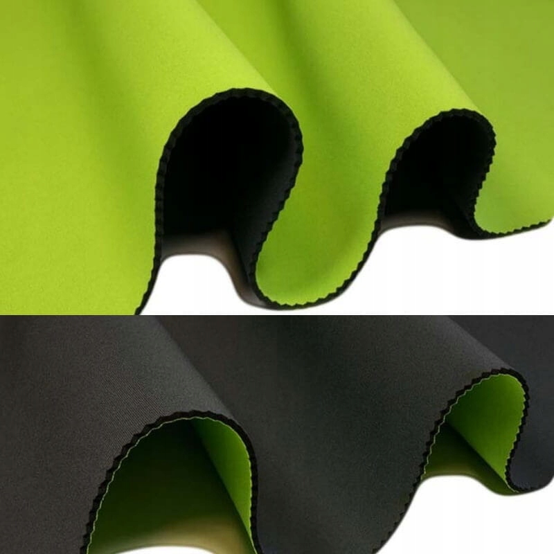 Pěna materiál Neopren 3mm 0,5mb j.zielony/grafit