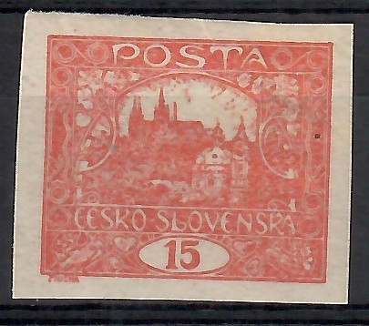 Czechosłowacja 1919 Mi 26 Z podlepką *