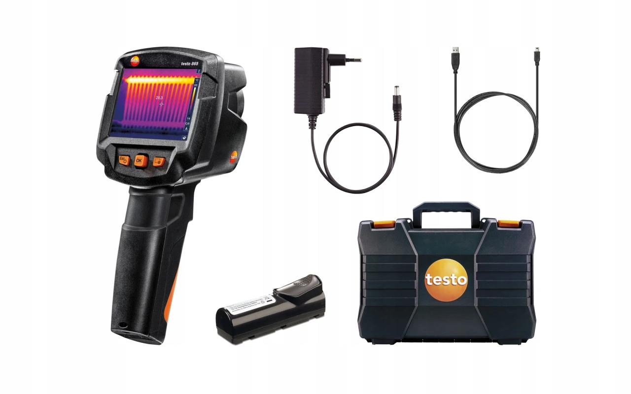 Termovizní Kamera Testo 865s Testo Germany -20 až +280 °C 160x120