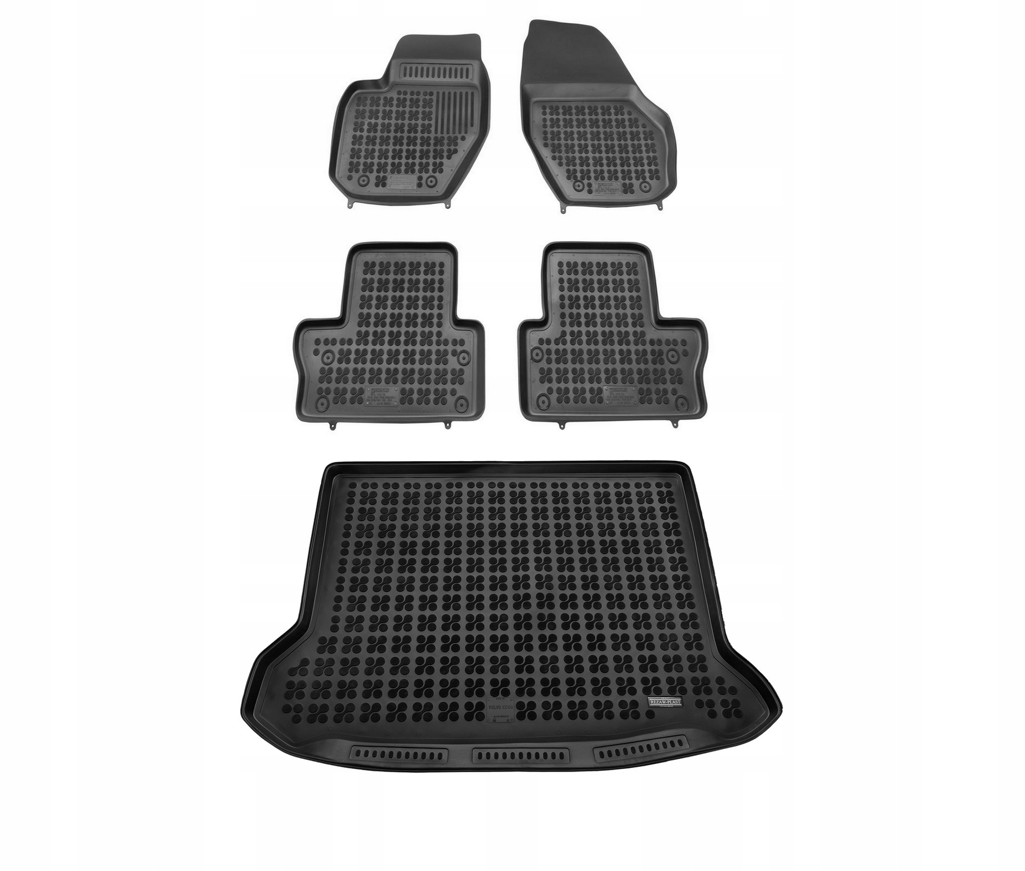 Volvo XC60 2008-2017 Gumové rohože rohož batožinového priestoru