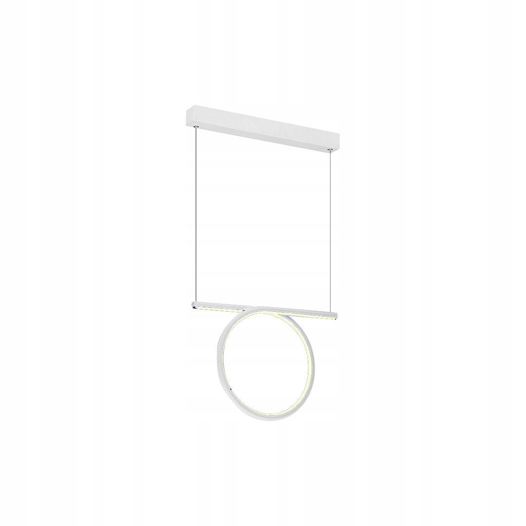 Závěsná lampa Loop Bílá 20W Led