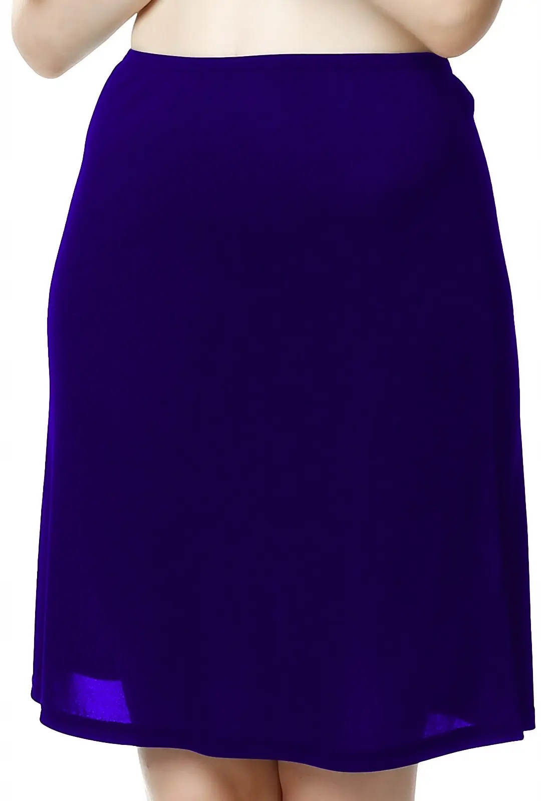 Klasyczna półhalka Luna halka MEWA granatowy 52 Materiał dominujący inny