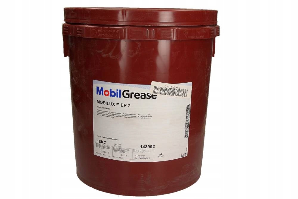 SMAR DO ŁOŻYSK MOBILUX EP-2 18KG / MOBIL